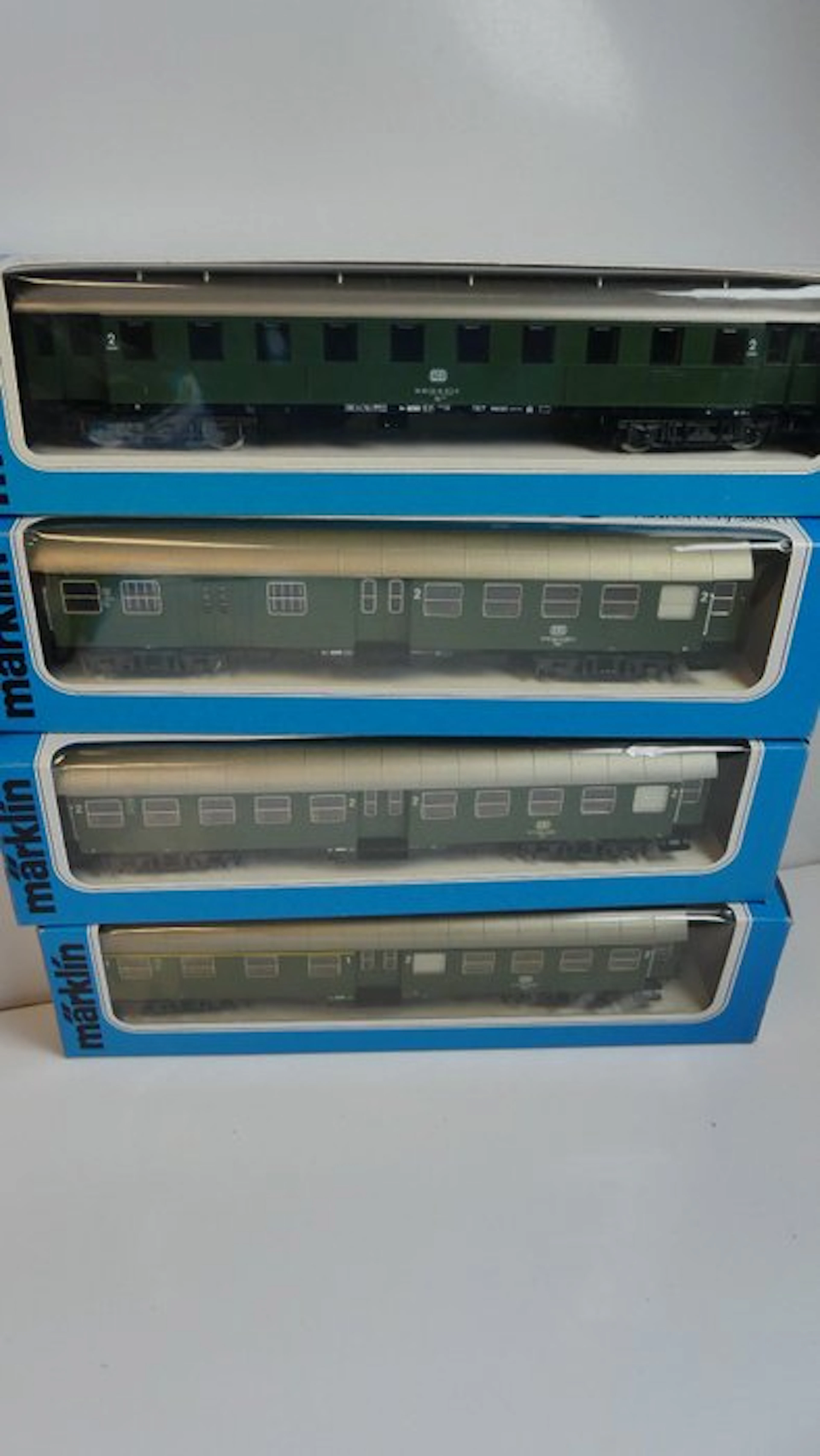 Märklin H0 - 4133/4131/4134/4132 - Model train passenger carriage (4) - DB