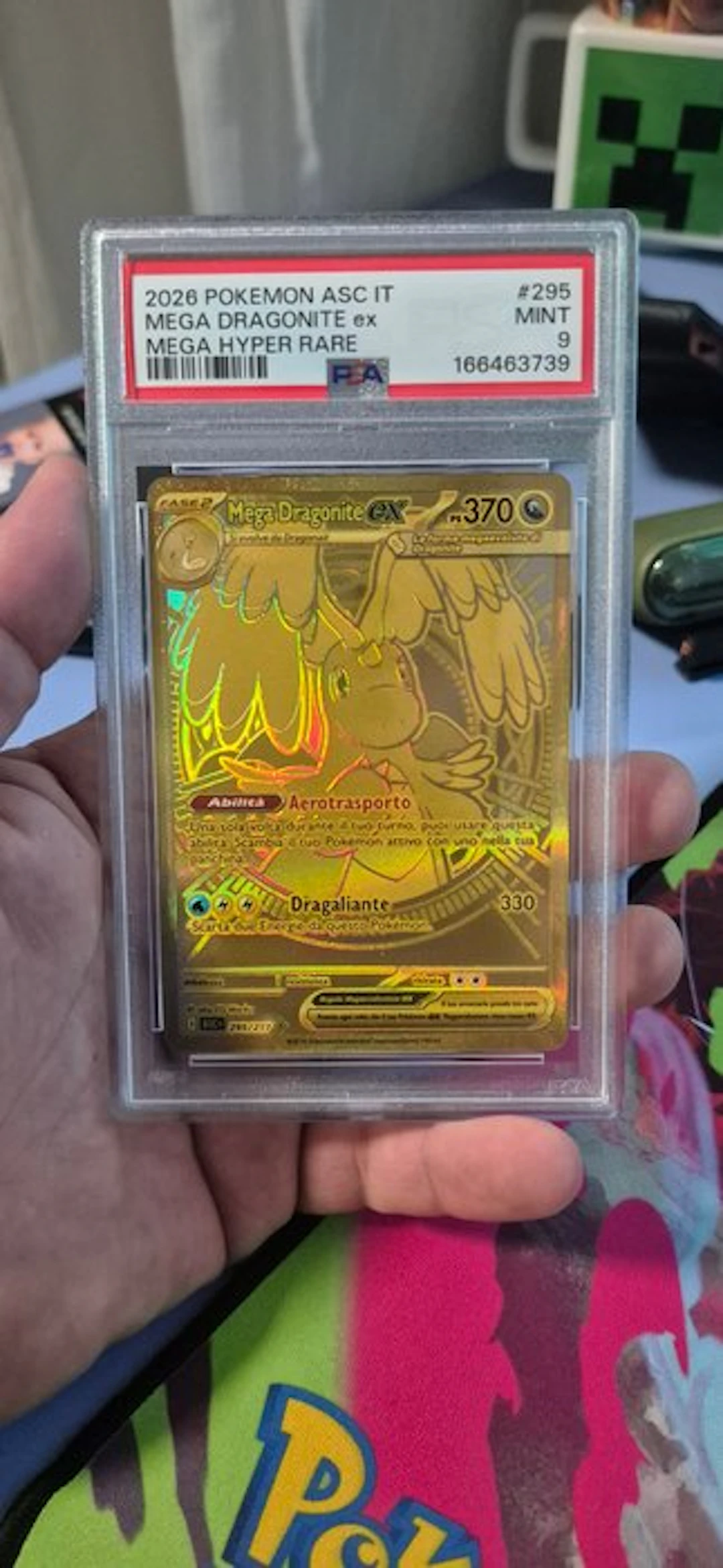 Pokémon - 1 Graded card - Mega Dragonite ex #295 Full art