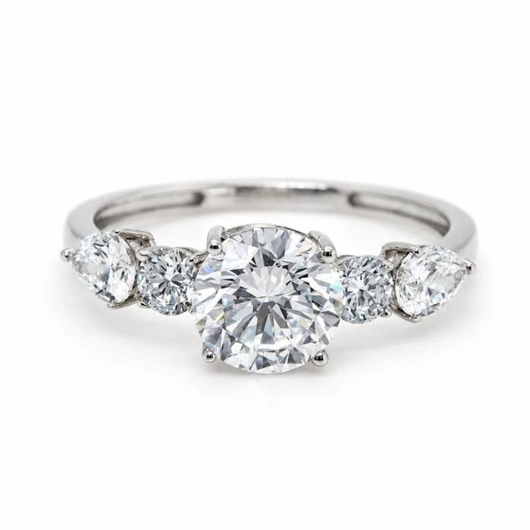No reserve price - Ring - 14 kt
