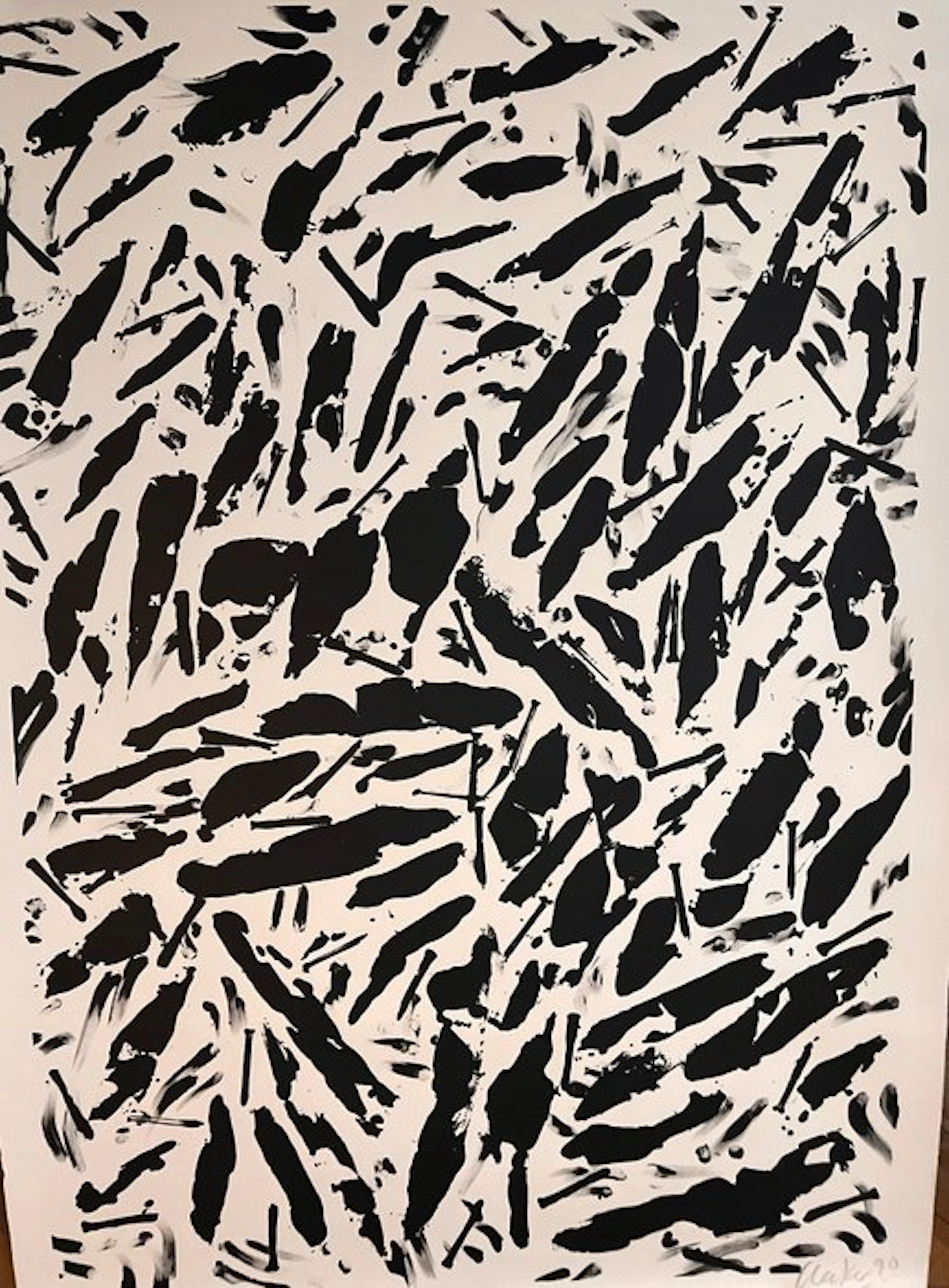Günther Uecker (1930) - Blätter, format XXL