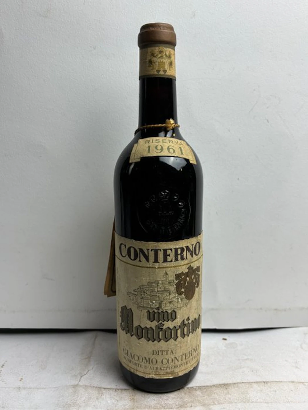 1961 Giacomo Conterno, Monfortino - Monforte d'Alba - 1 Bottle (0.75L)