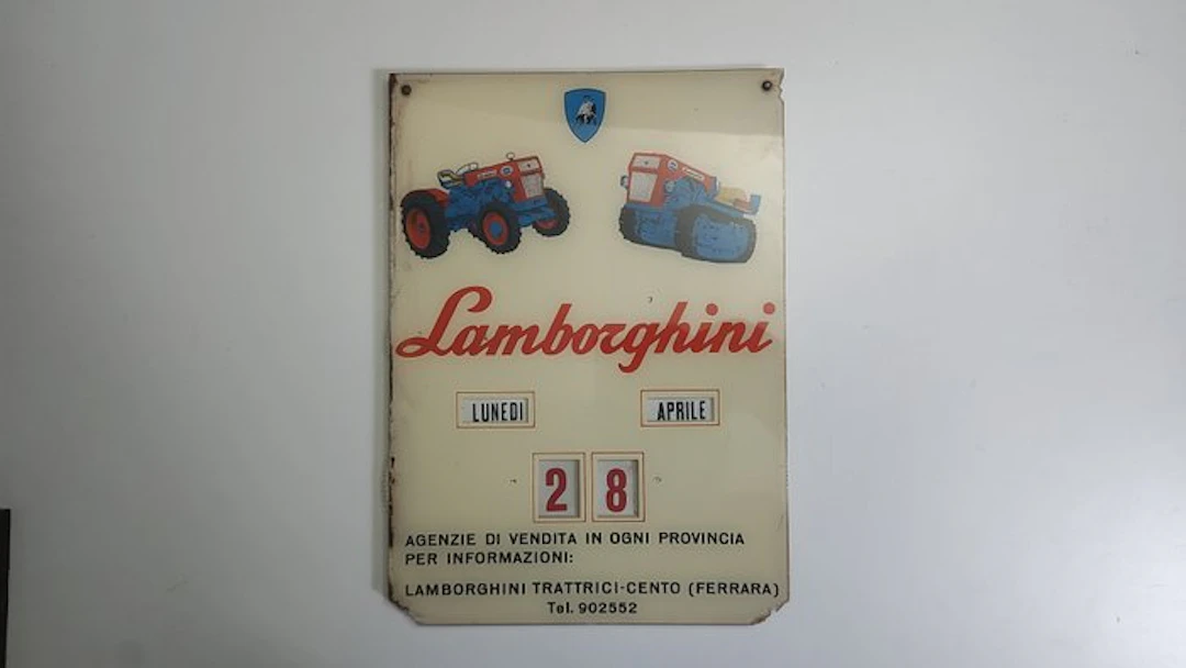 Sign - Lamborghini - Trattori
