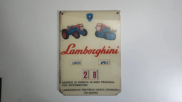 Sign - Lamborghini - Trattori