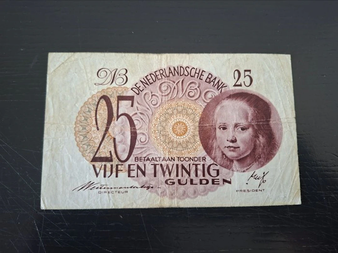 Netherlands. - 25 Gulden - 1945 - Nvph 80 (No reserve price)