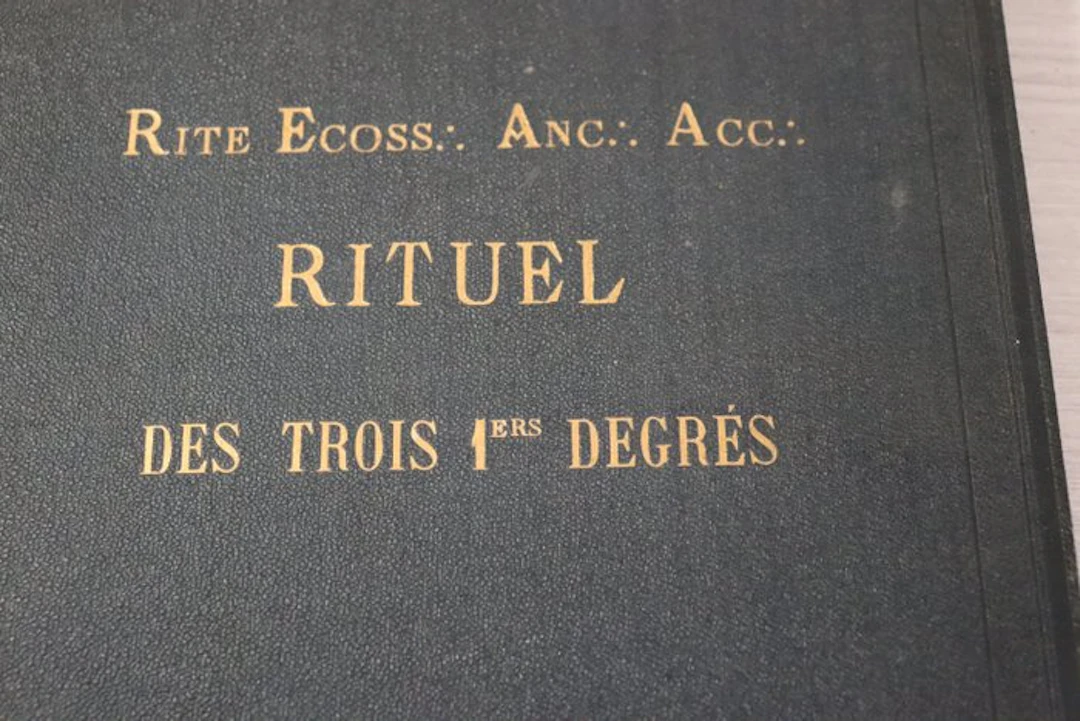Anonyme - Rituel des trois 1ers degrès symboliques de la...