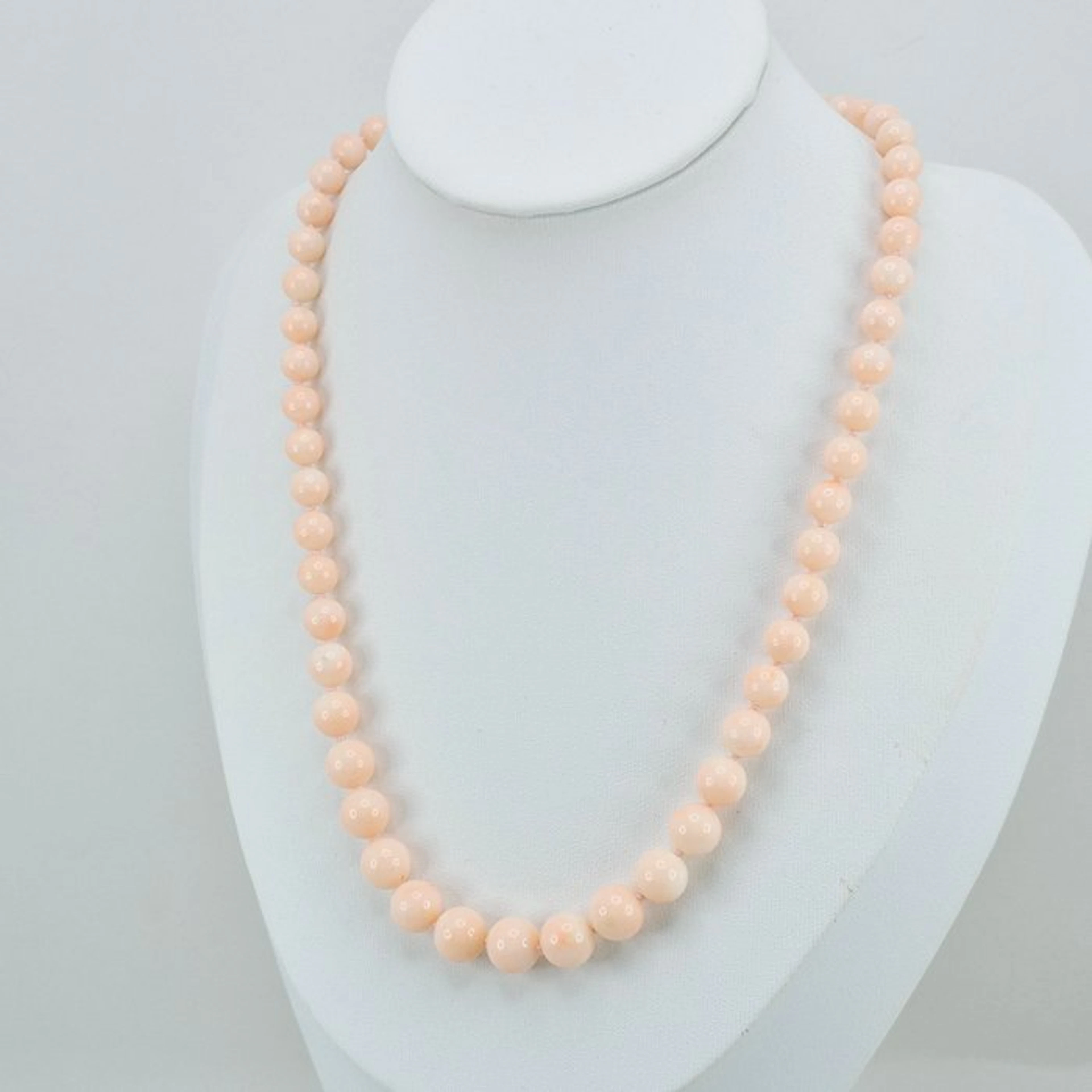 Coral - Silver, Gold-plated - Necklace - PINK CORAL