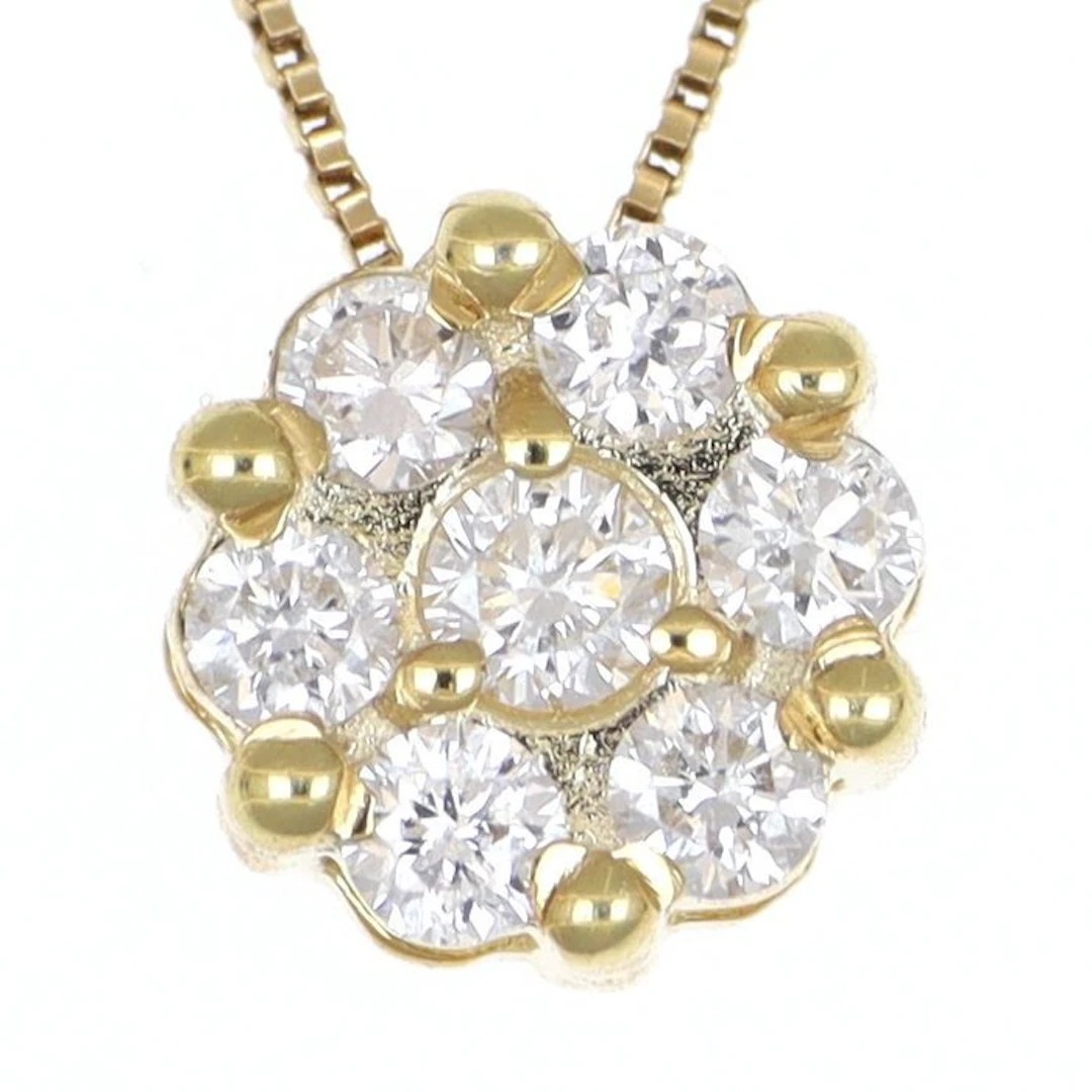 No reserve price - Necklace with pendant - 18 kt. Yellow gold Diamond (Natural)