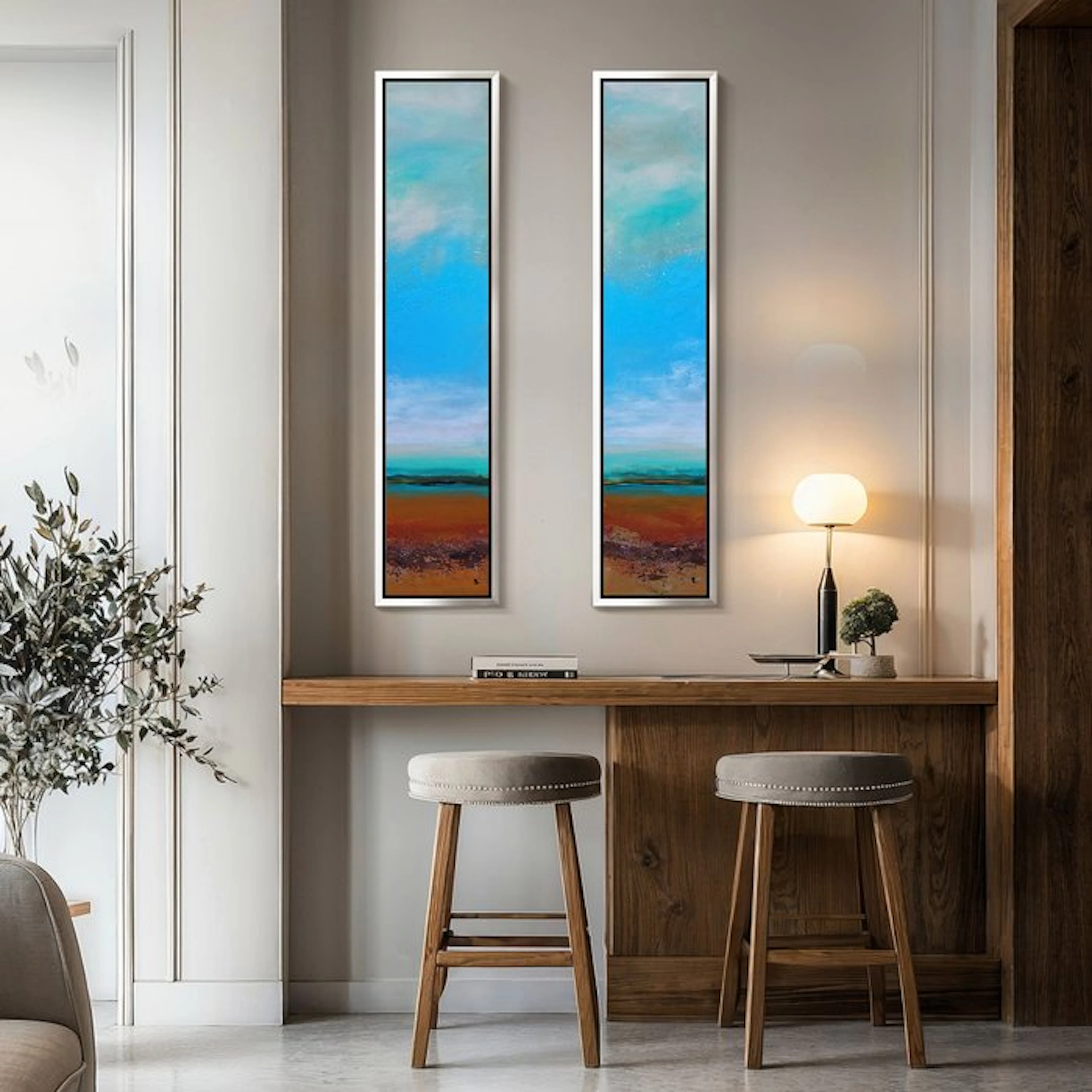 Noelia Correa Art - CHANIL . Cielo de Sal XL