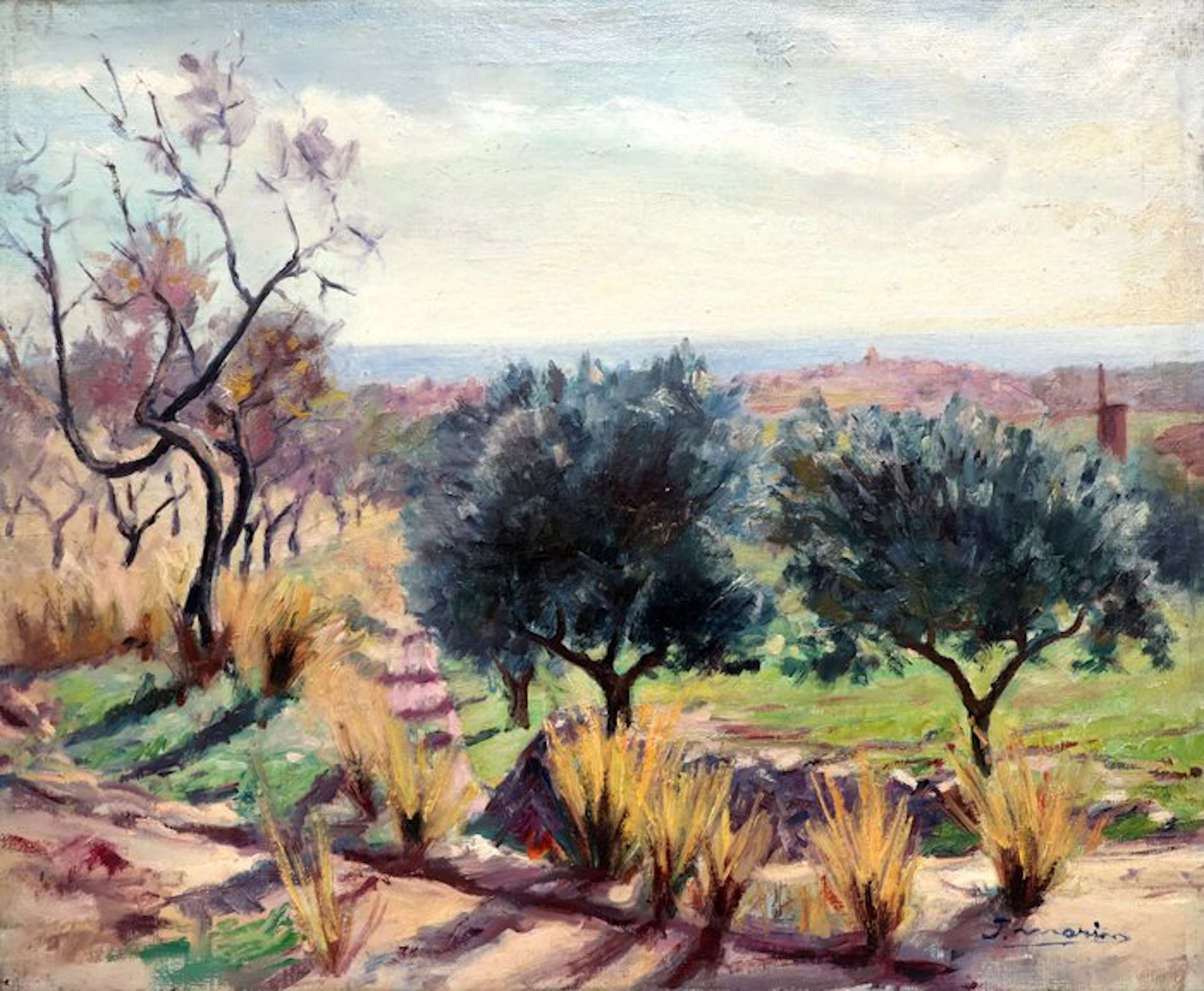 Joan Marín Barberán (1920-2016) - Paisaje - NO RESERVE