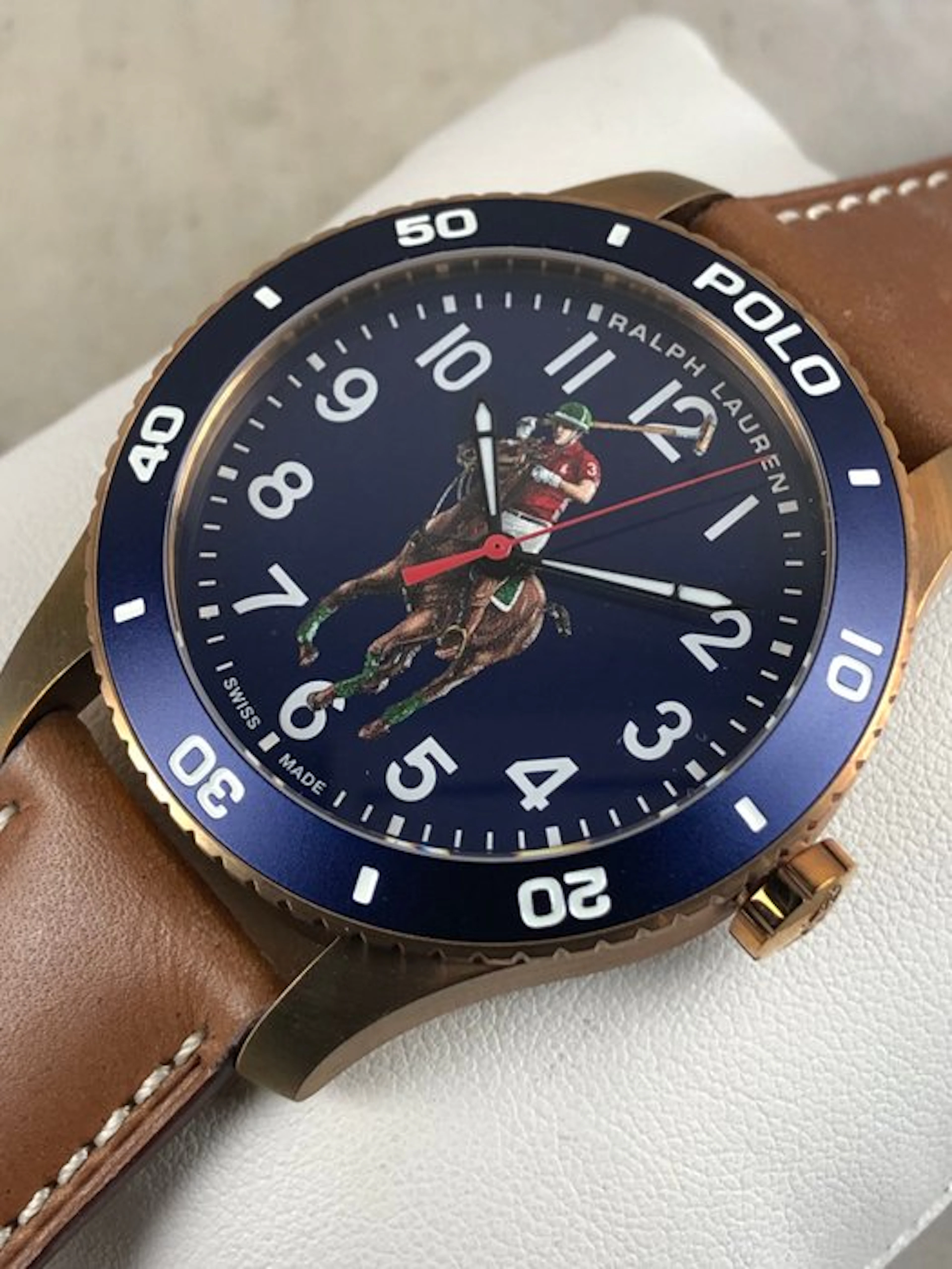 Ralph Lauren - The Polo Watch Automatic Bronze - 472865480001 - Men - 2020-2025