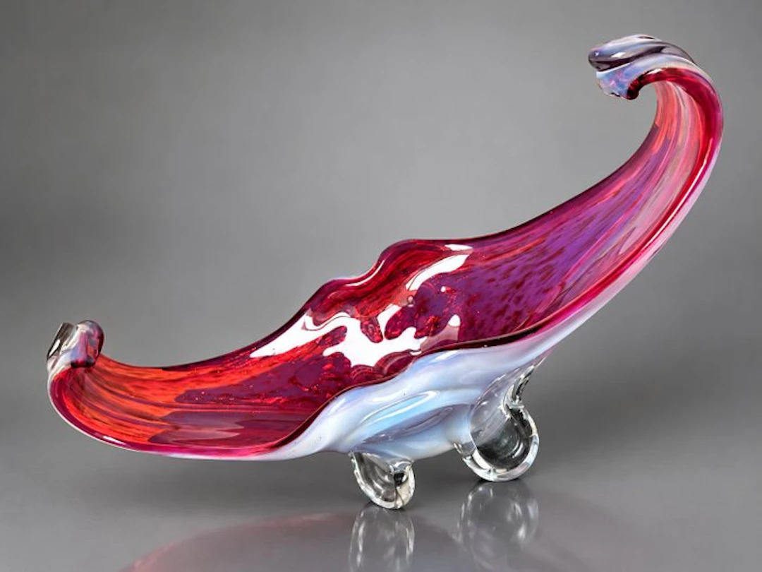 Platter - Opaline glass