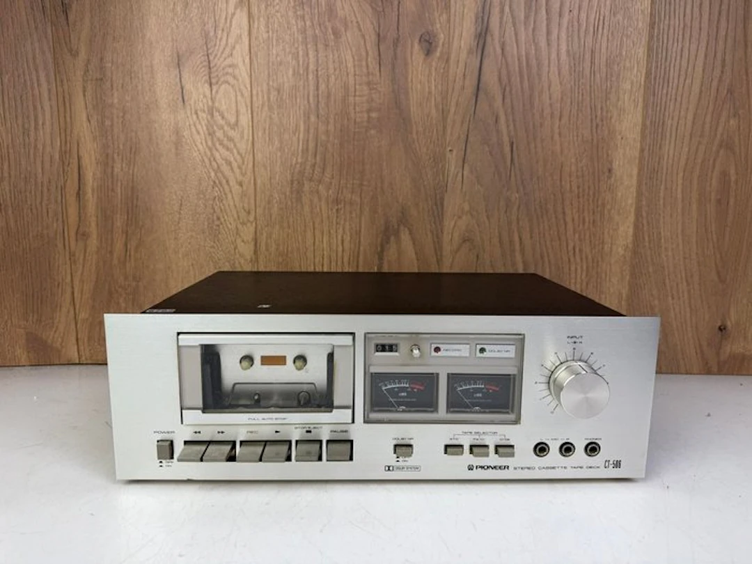 Pioneer - CT-506 Stereo Single Audio-cassette deck