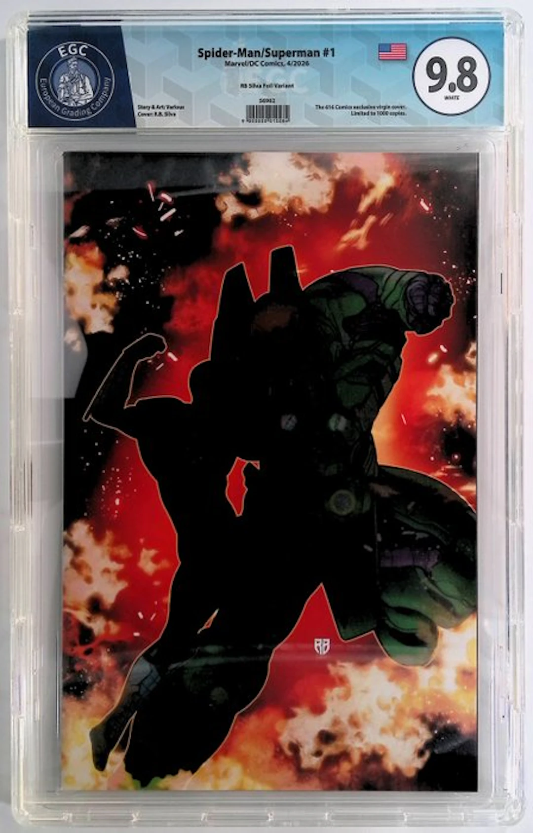 Spider-Man/Superman #1 - EGC 9.8 - 1 Graded comic - First edition - 2026