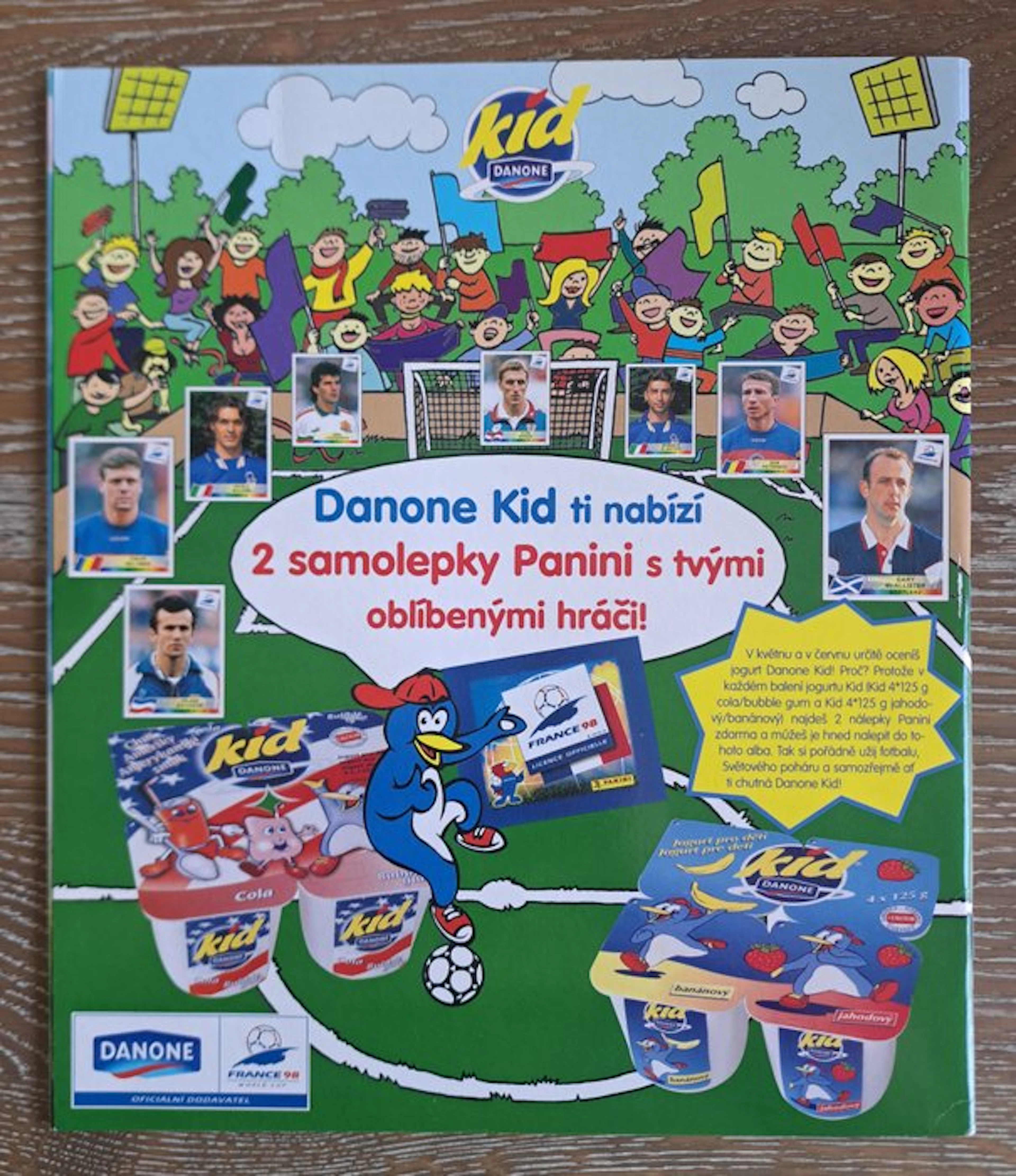 Panini World Cup France 98 - Ultra rare Czech...