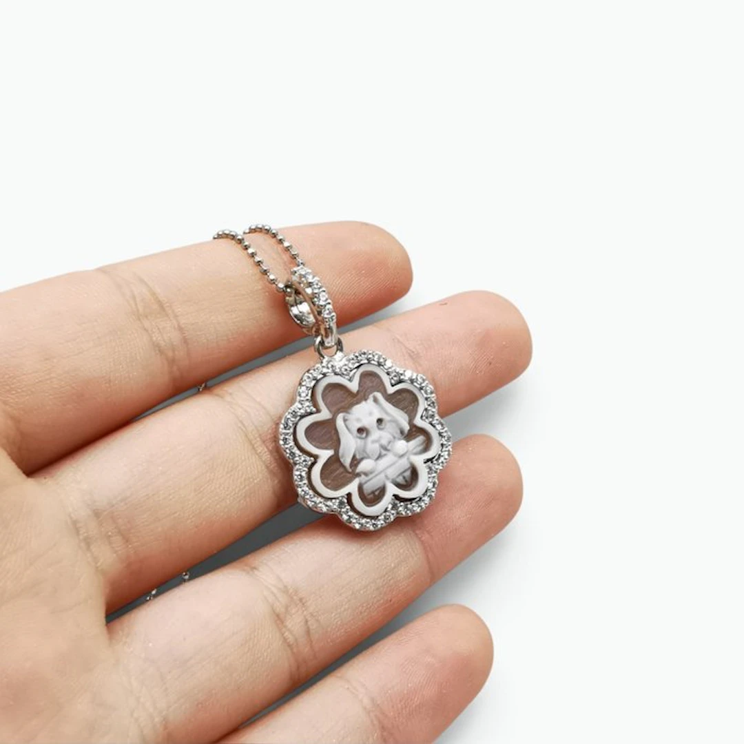 Sterling Silver 925 - Necklace with pendant - Italian craftsmanship
