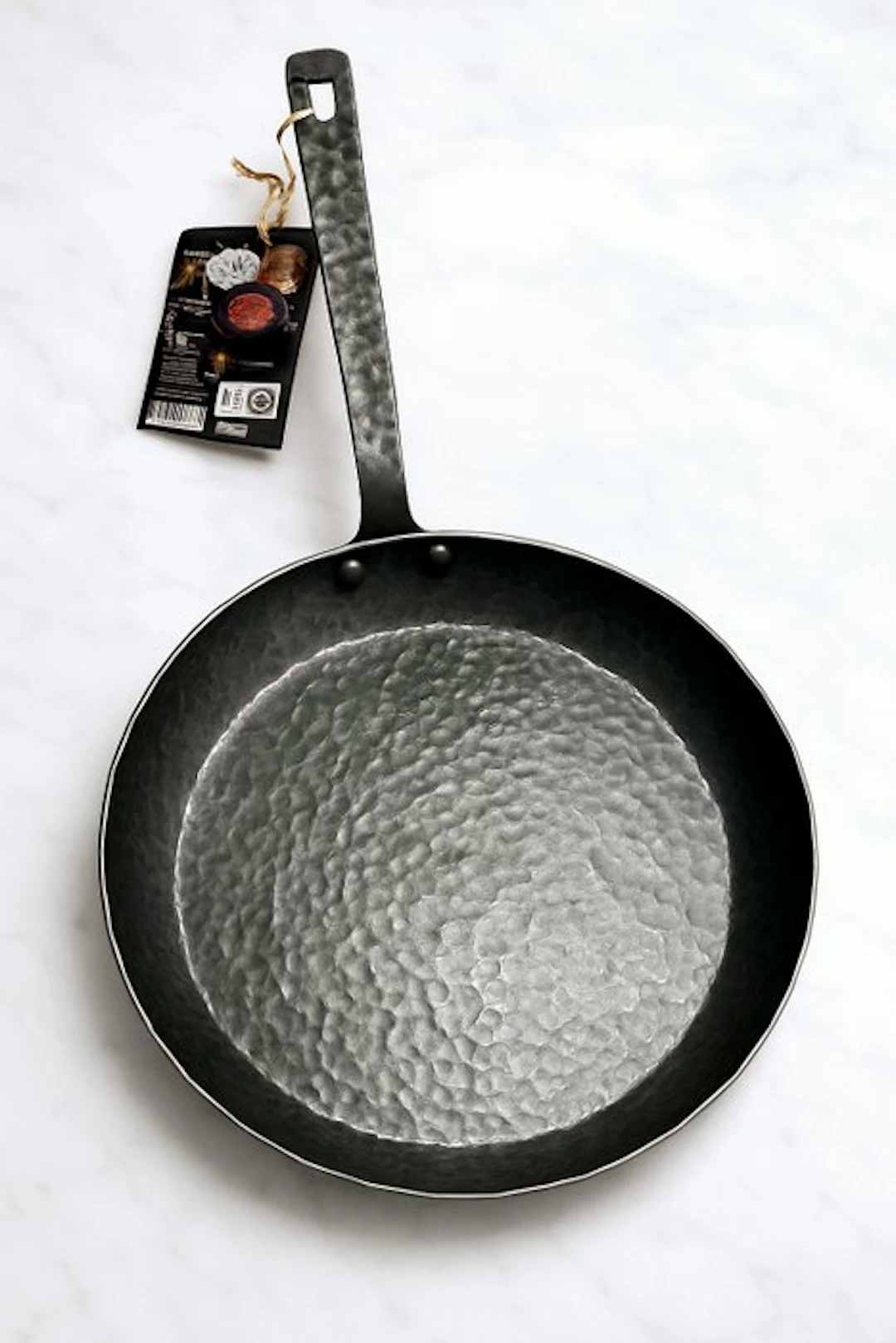 Hand Forged and Hammered Carbon Steel ø 28cm Pan - Pan - Carbon Steel