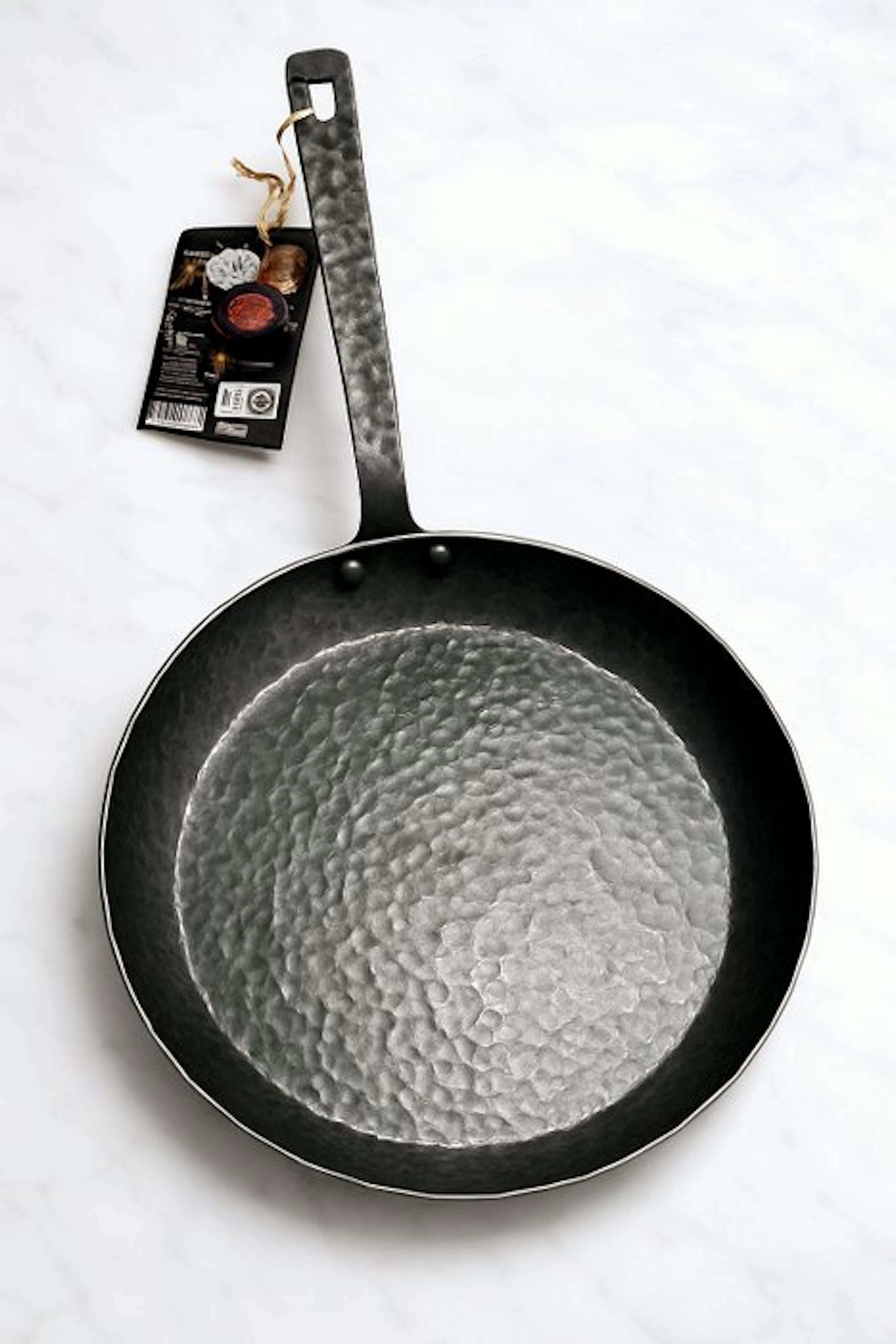 Hand Forged and Hammered Carbon Steel ø 28cm Pan - Pan - Carbon Steel