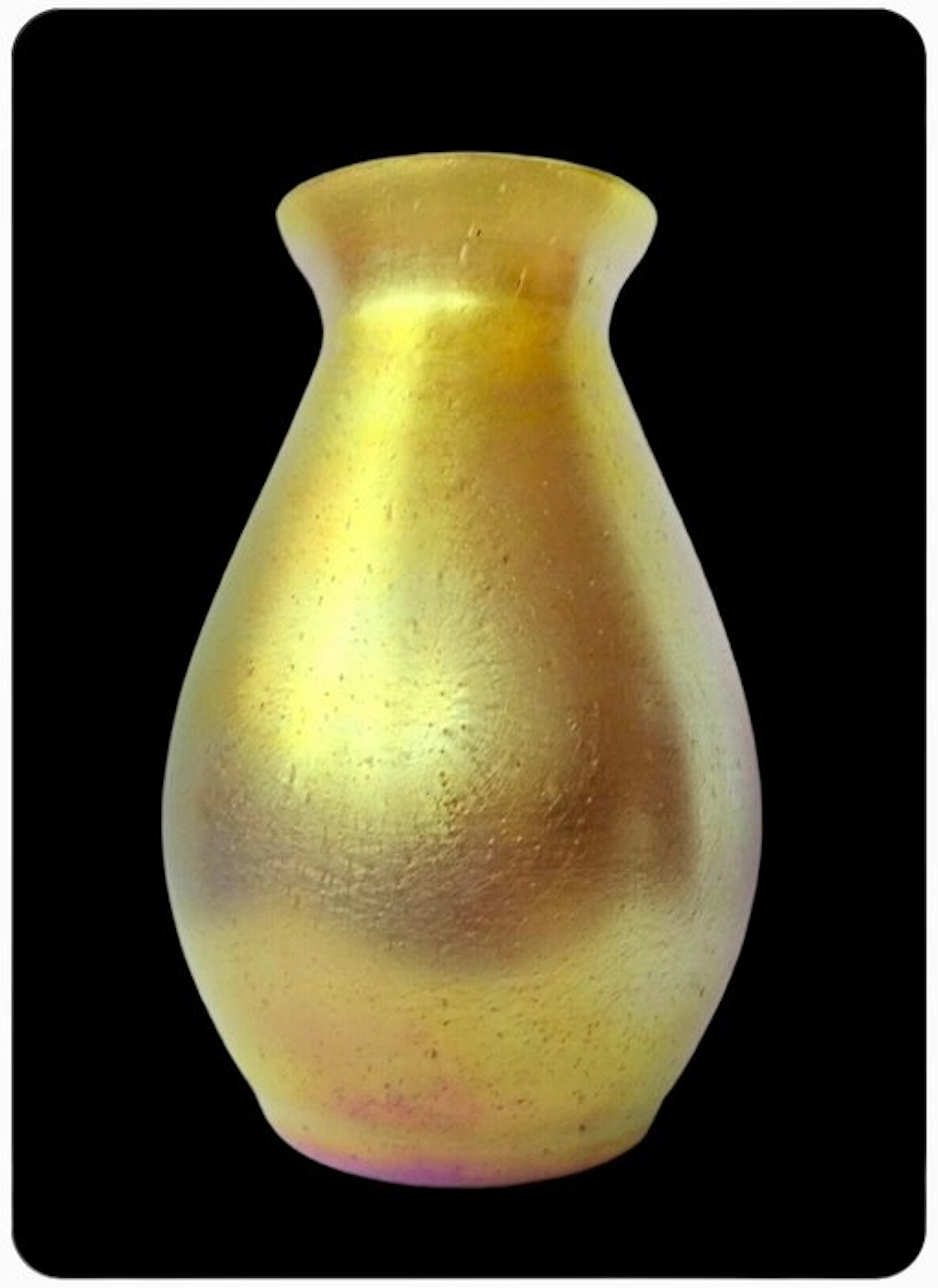 Loetz - PN II-8453 - Vase - Candia Goldiris - iridescent...