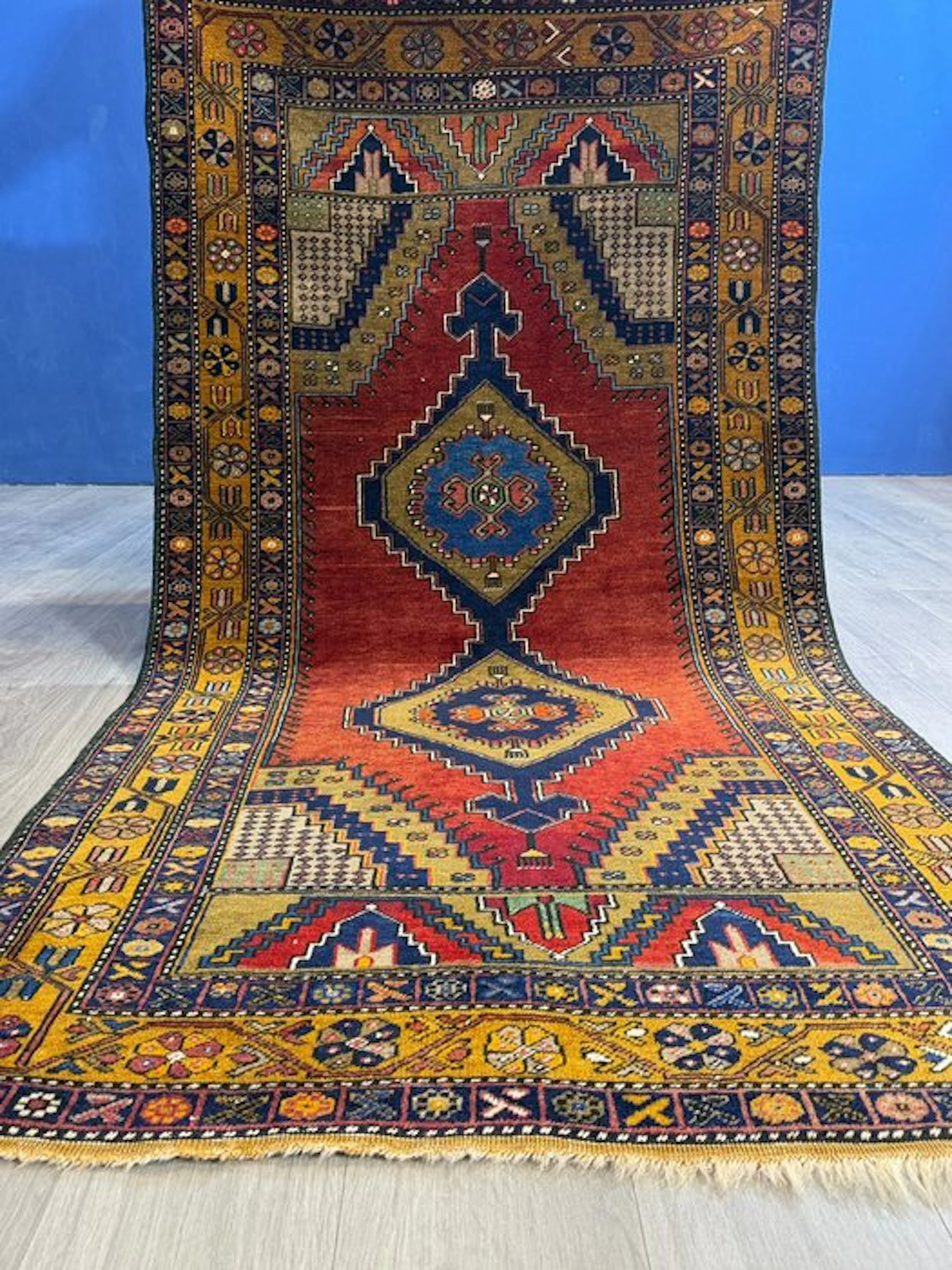 Kars Kazak - Rug - 220 cm - 112 cm - professionally cleaned