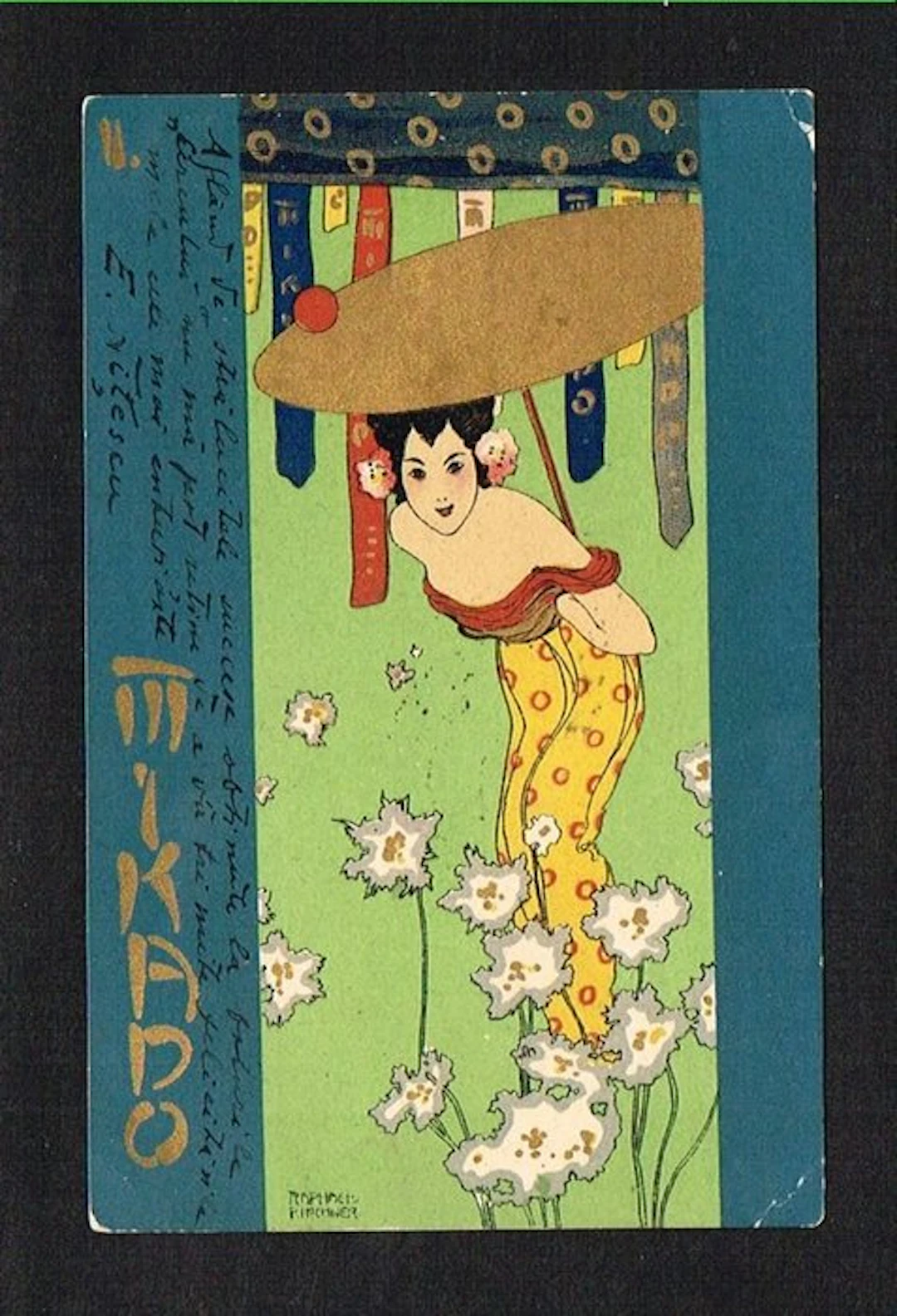 Raphaël Kirchner - Illustrator - Art Nouveau - Mikado II...