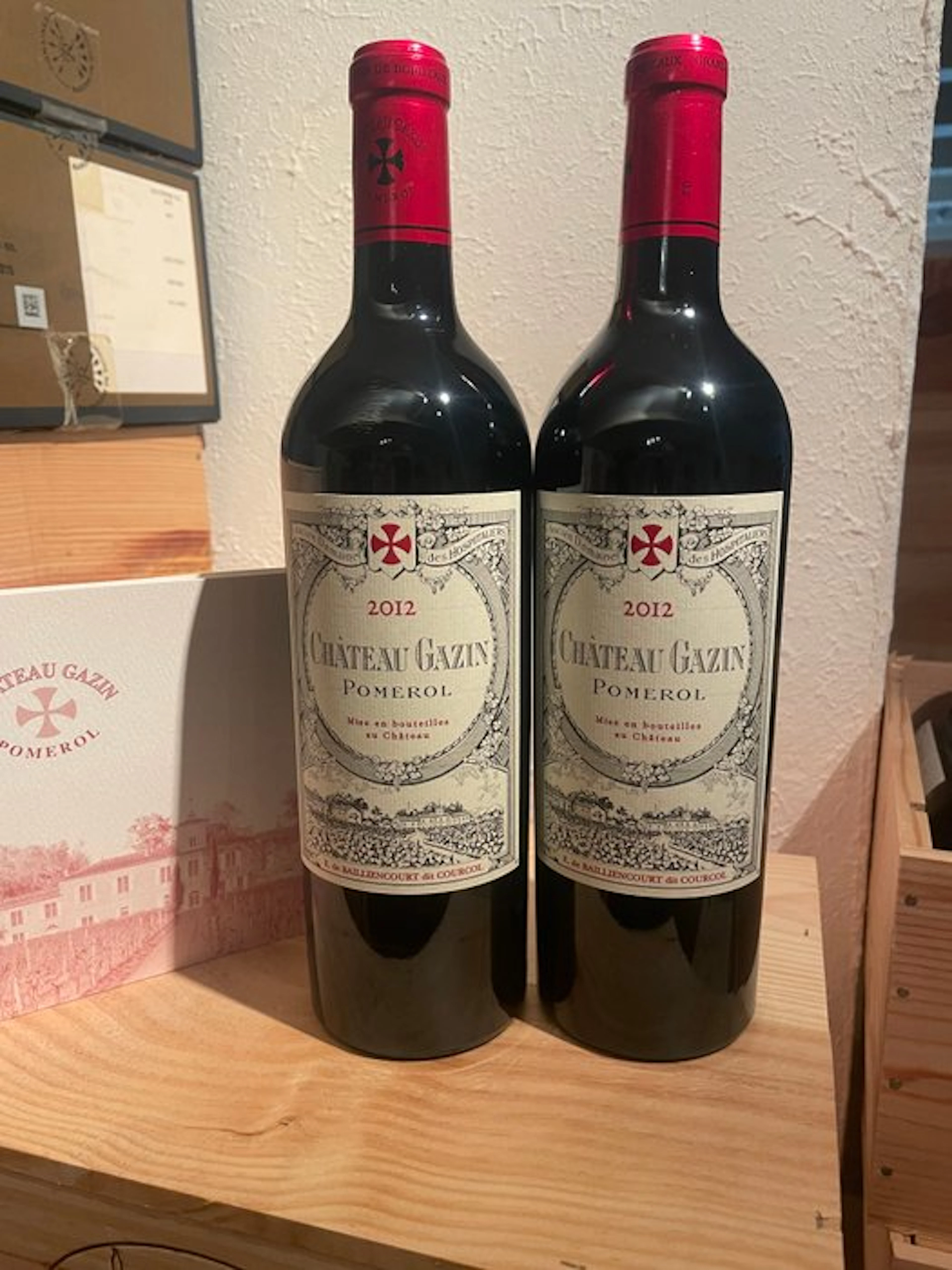 2012 Chateau Gazin - Pomerol - 2 Bottles (0.75L)