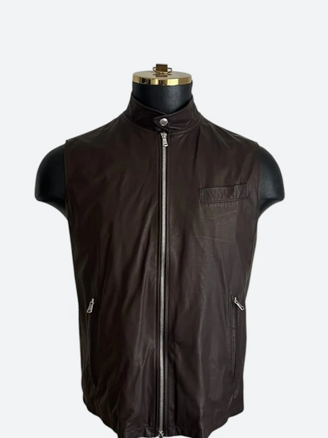Brunello Cucinelli Lambskin - Leather jacket