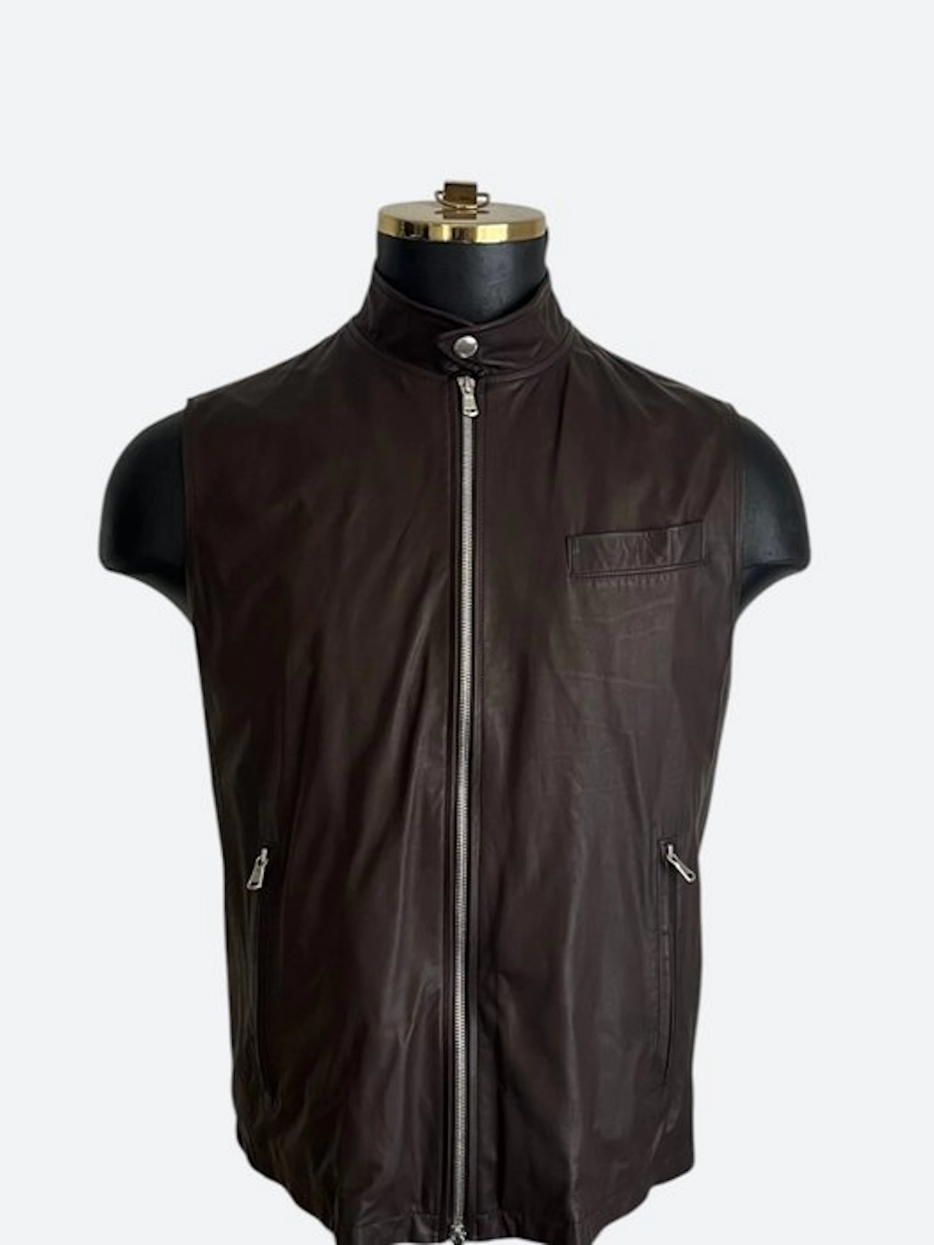 Brunello Cucinelli Lambskin - Leather jacket