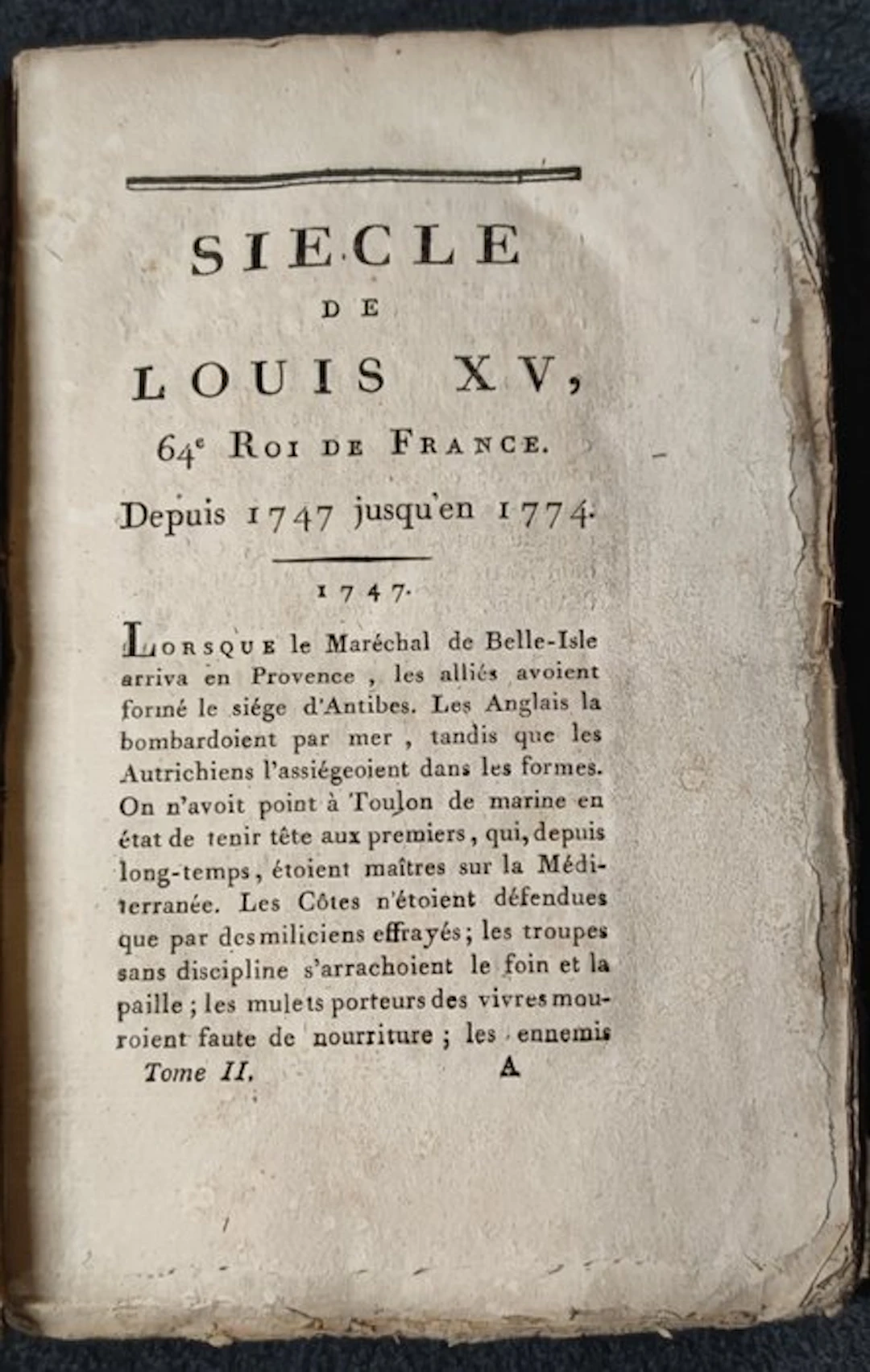 A. Laffrey - Siècle de Louis XV
