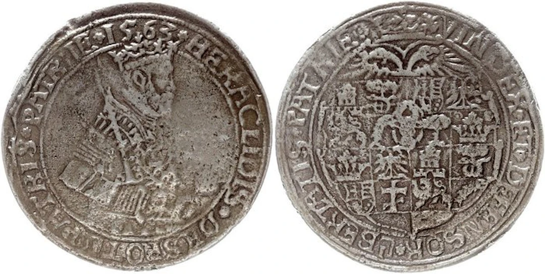 Rumänien Moldau, Fürstentum. Heraklides, Johann Jakob. Taler 1563