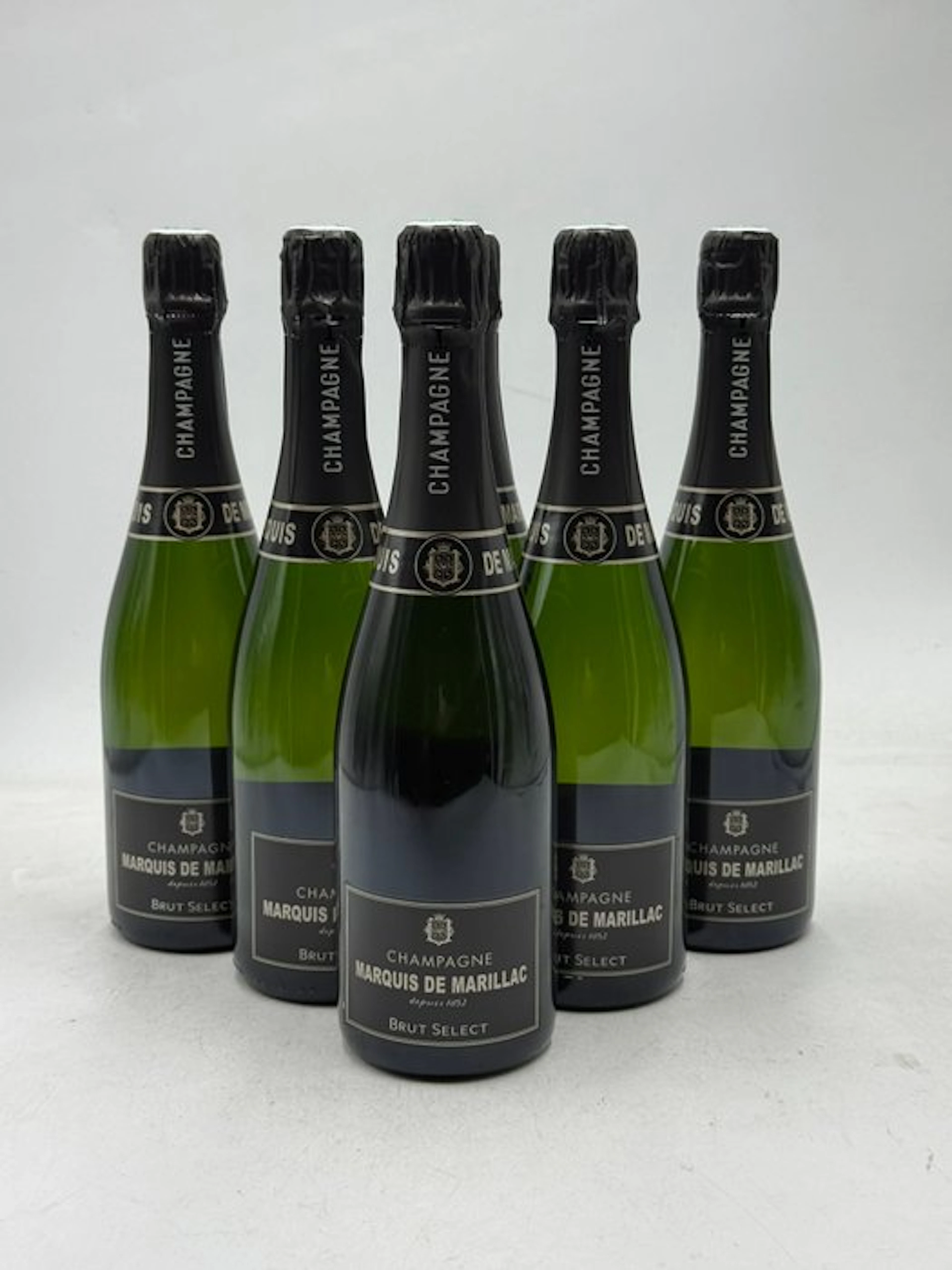 Marquis de Marillac, Select - Champagne Brut - 6 Bottles (0.75L)