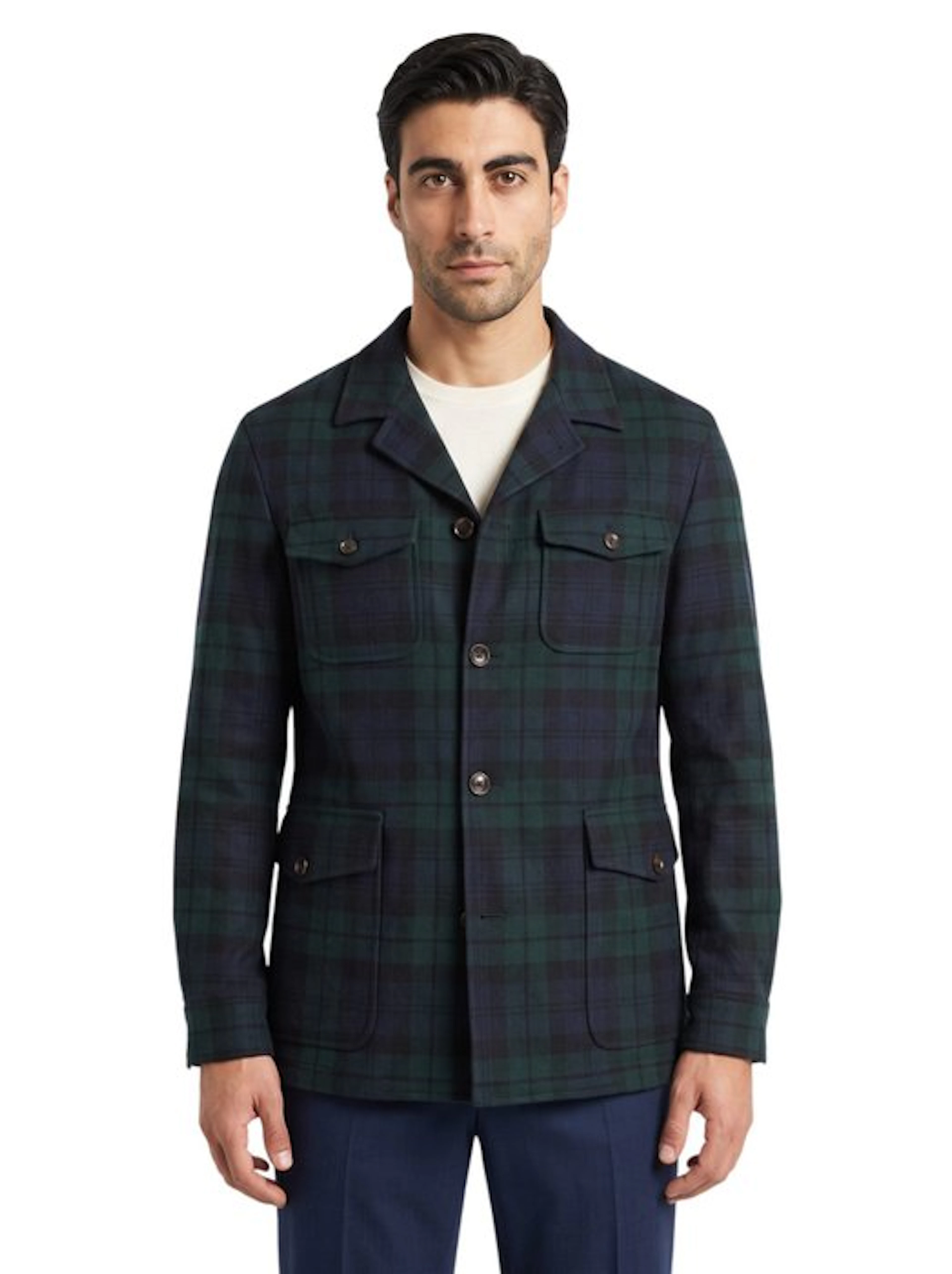 SARTITUDE NAPOLI - 52 IT - Safari Field Jacket Green Blue...