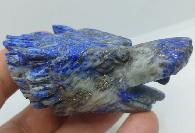 Top Color - Spectacular Lapis Lazuli Wolf- 158 g