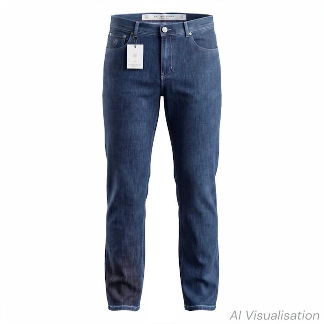 Richard J Brown - Jeans 34 - Linen & Cotton blend- Atene - Jeans -