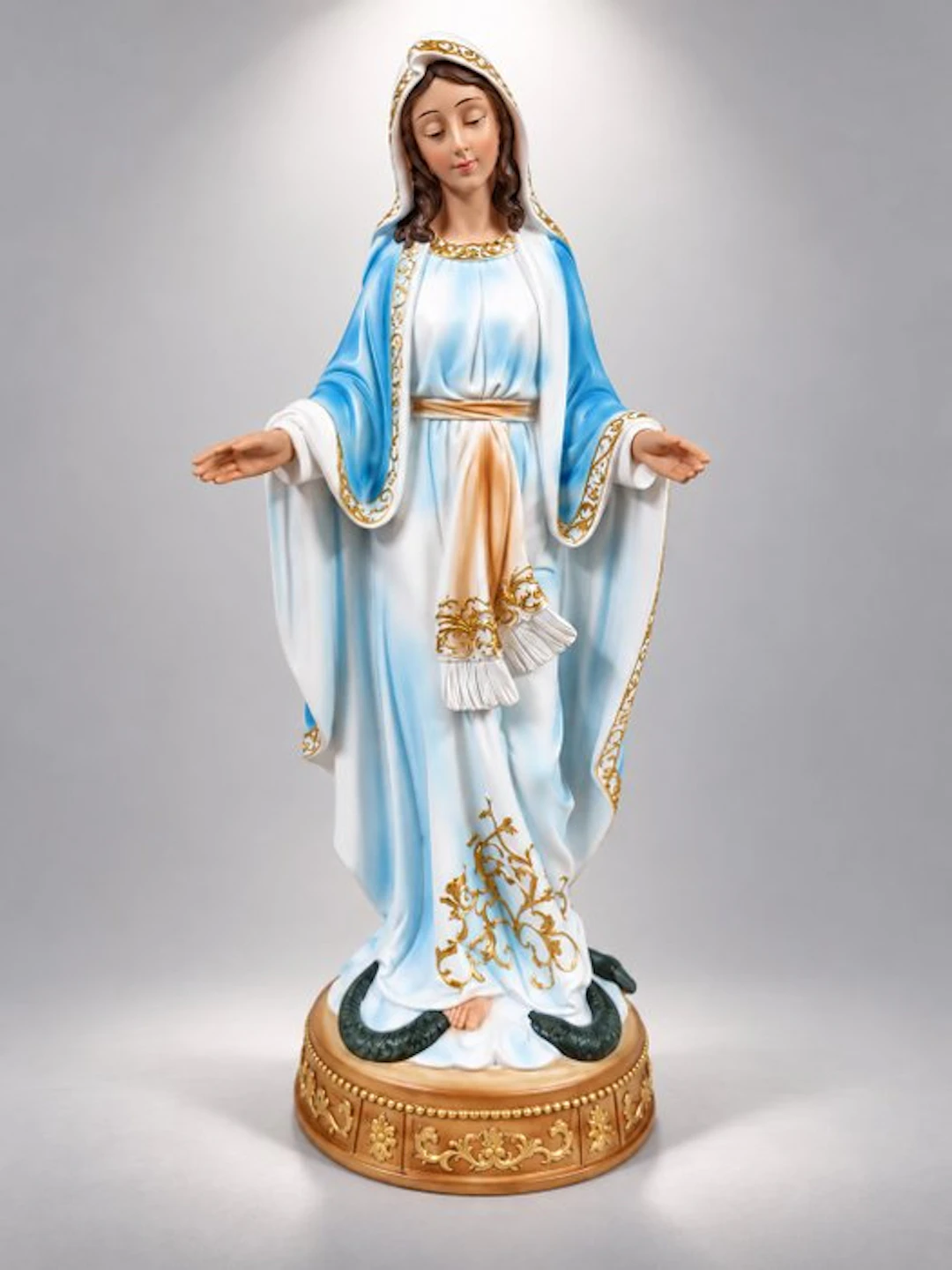 Statue, Onbevlekt ontvangen Maria beeld - 45 cm - Polyresin
