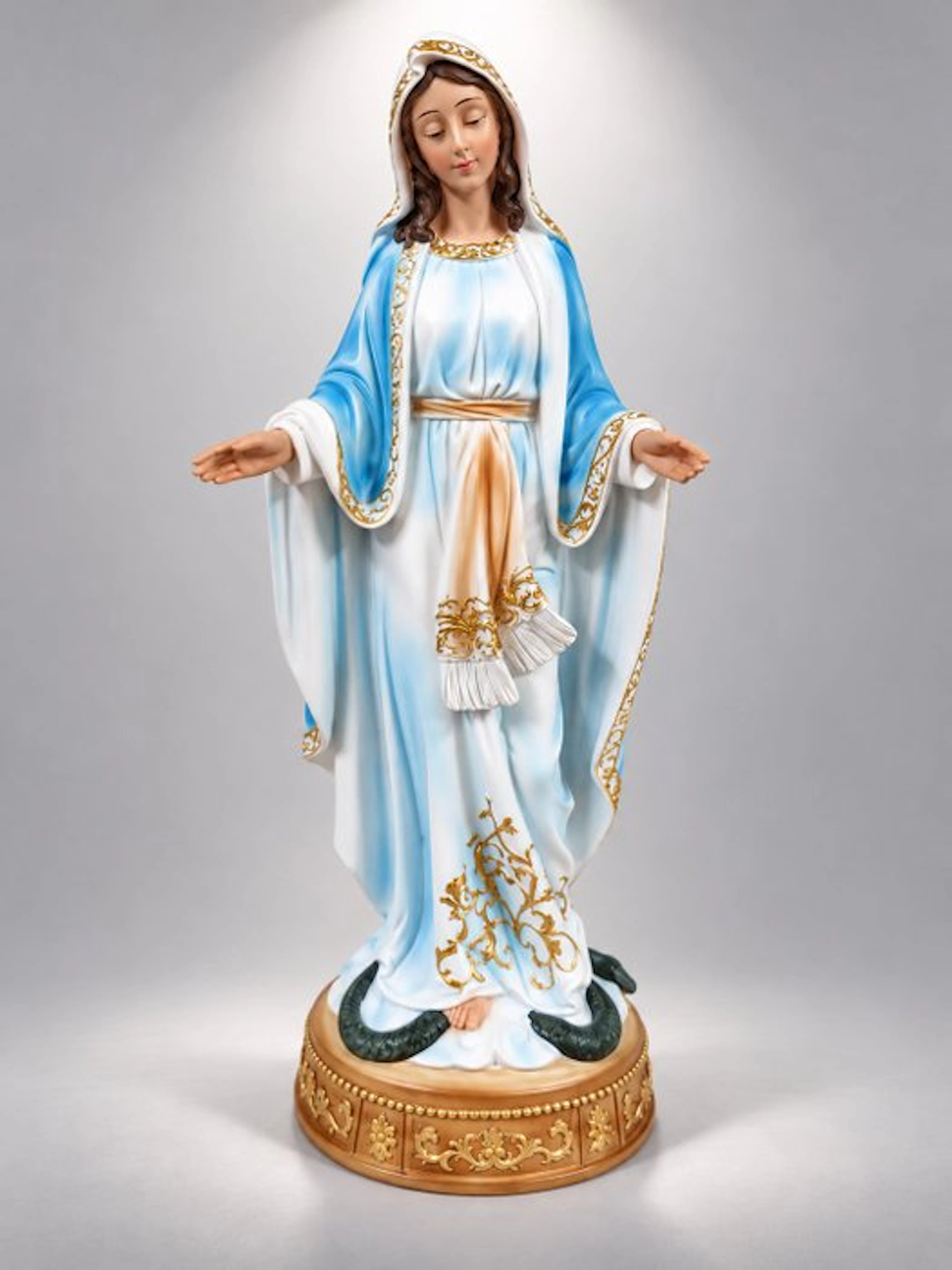 Statue, Onbevlekt ontvangen Maria beeld - 45 cm - Polyresin