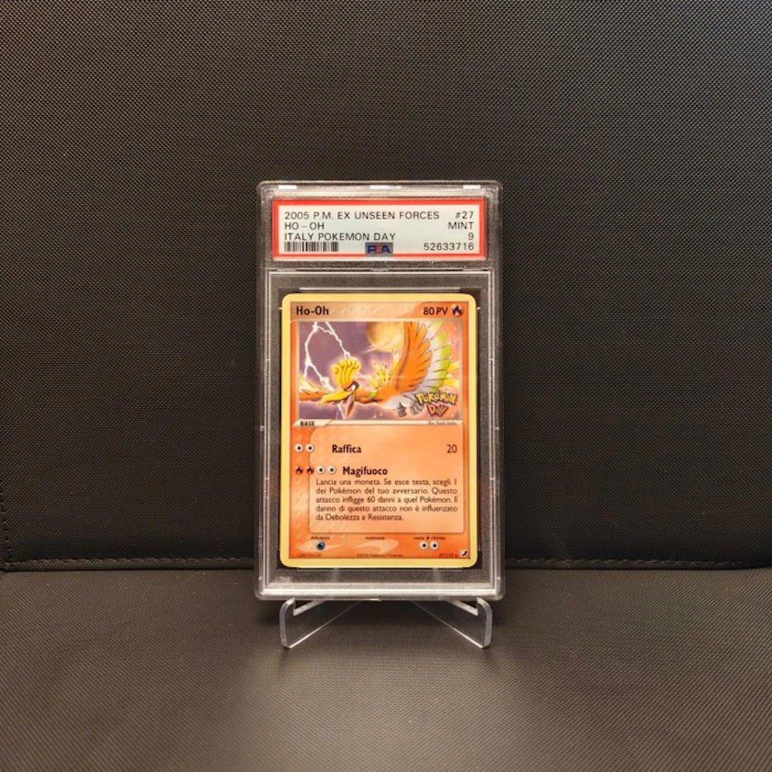 Pokémon - 1 Graded card - Ho-Oh 27 - PSA 9 - EX