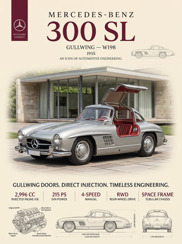 Shmidt.Art - Mercedes-Benz - Mercedes-Benz 300 SL - 2020s