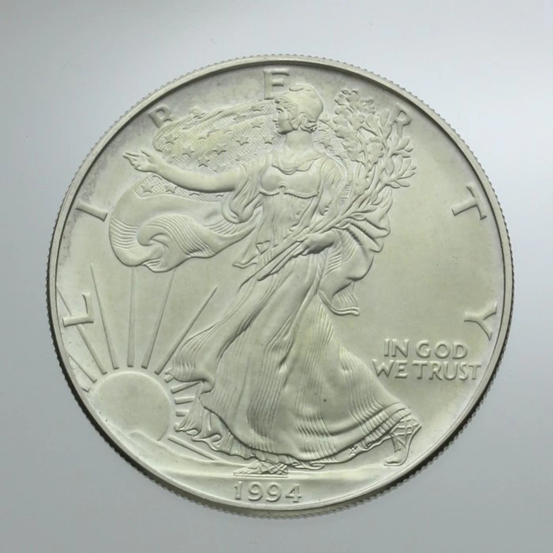 United States. 1 Dollar 1994 American Silver Eagle (No reserve price)