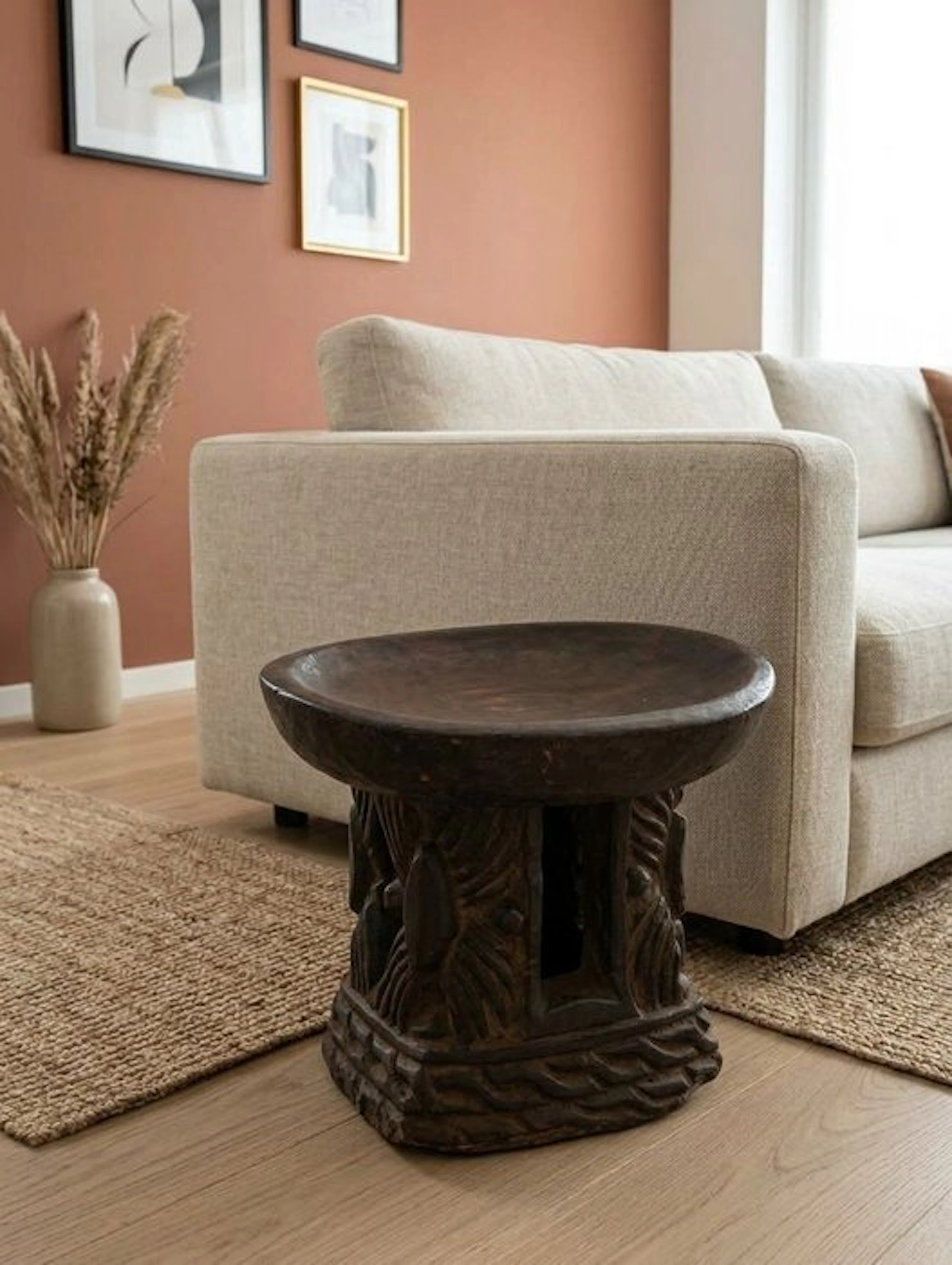 Bamileke Camerun - Stool - Iroko