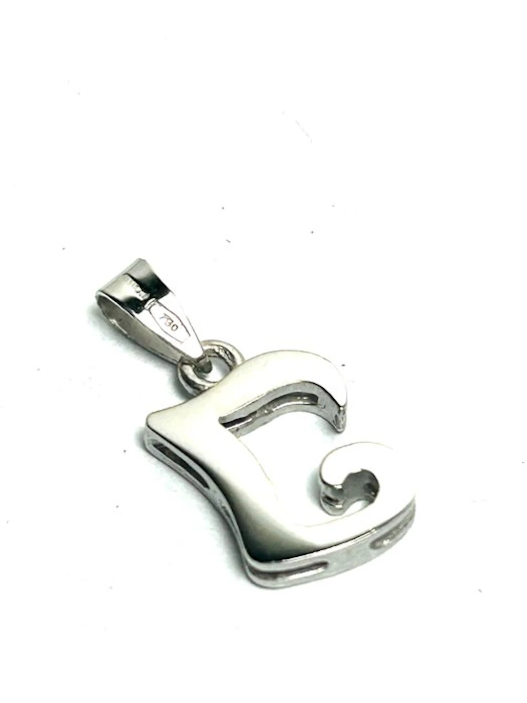 Pendant - 18 kt. White gold