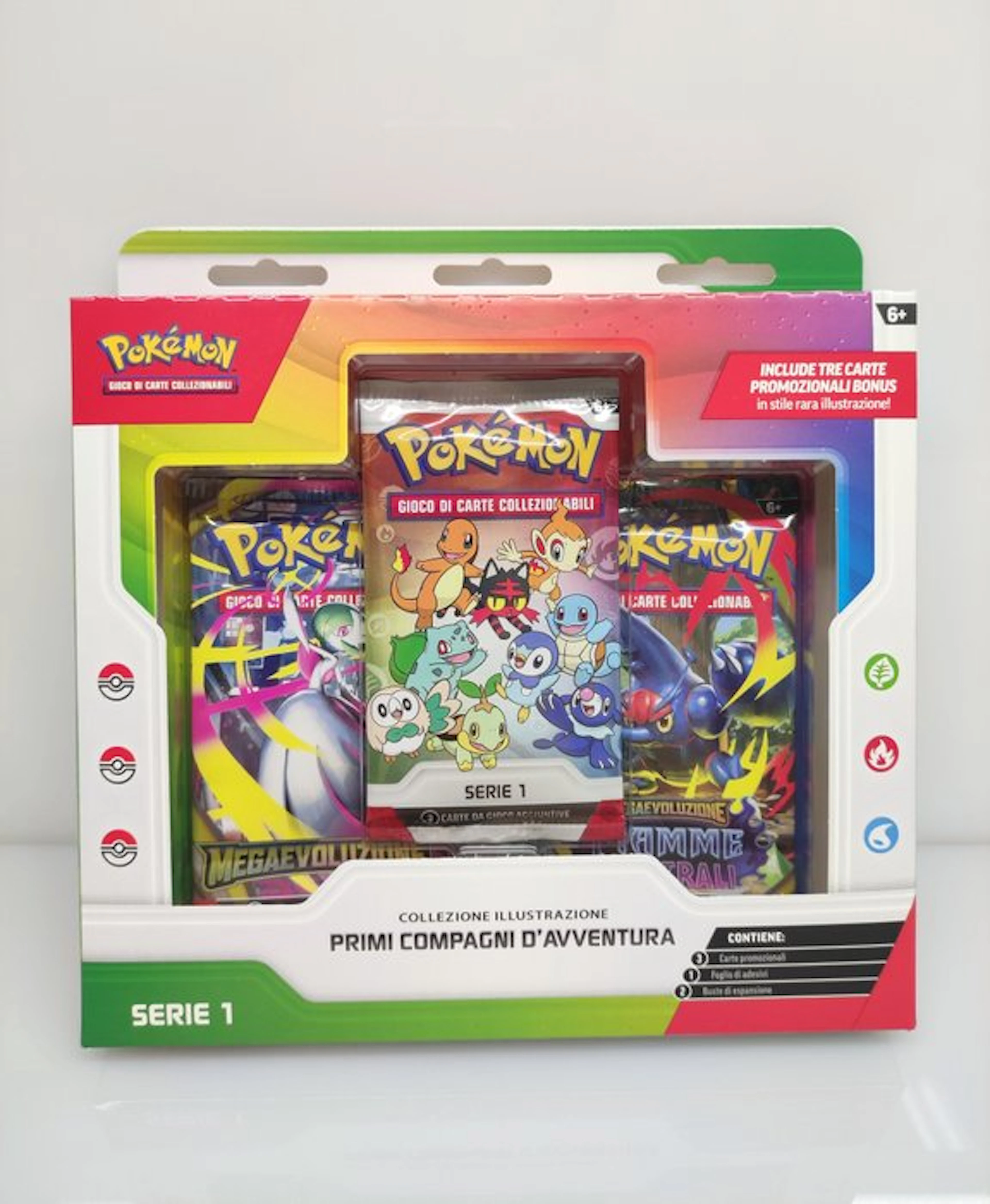 Pokémon - 1 Box - First Partner Illustration Collection Serie 1 - Various sets