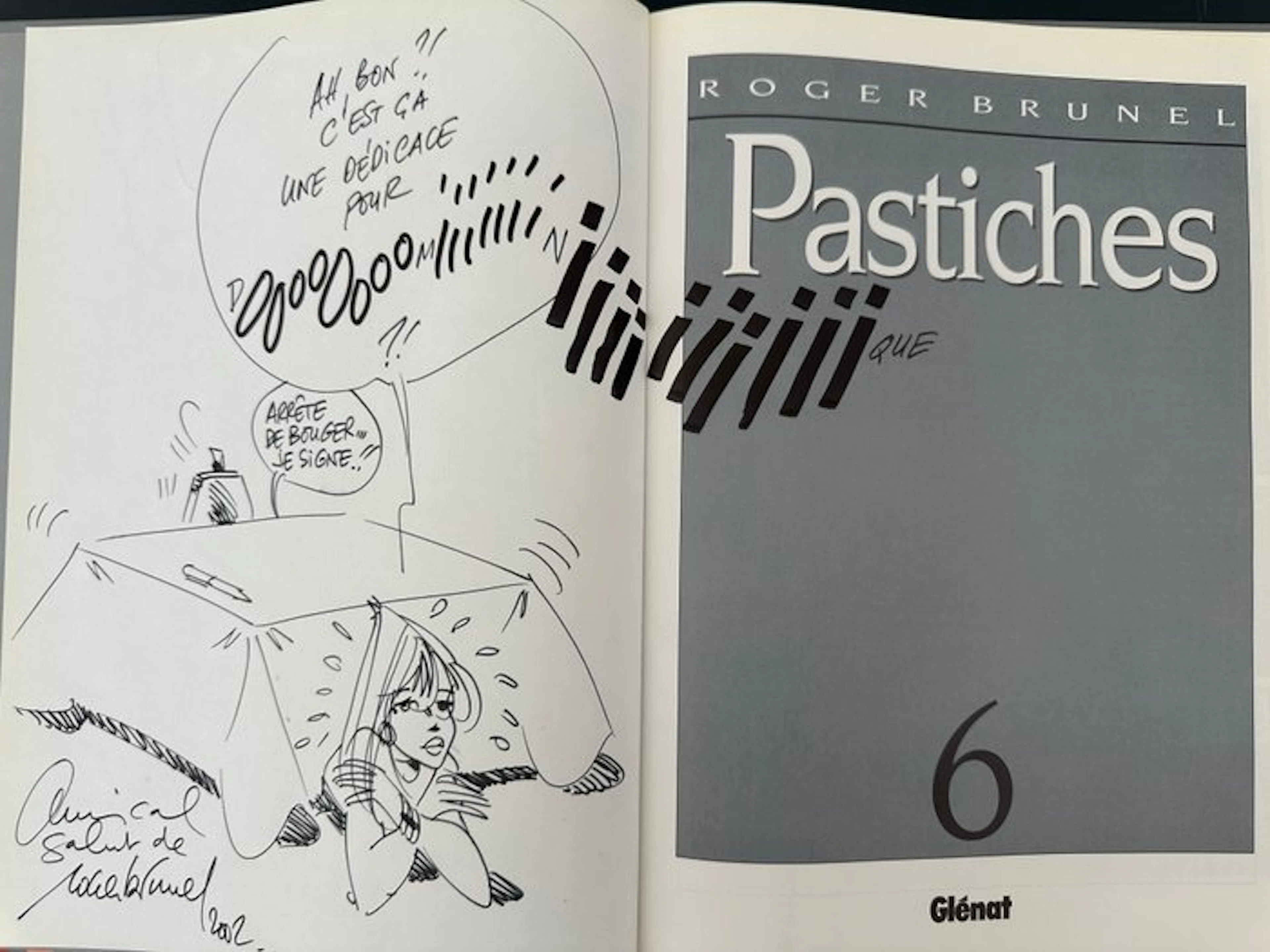 Pastiches T6 + dédicace - C - 1 Album - First edition - 1993