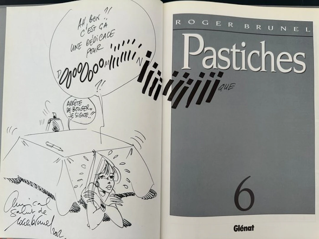 Pastiches T6 + dédicace - C - 1 Album - First edition - 1993