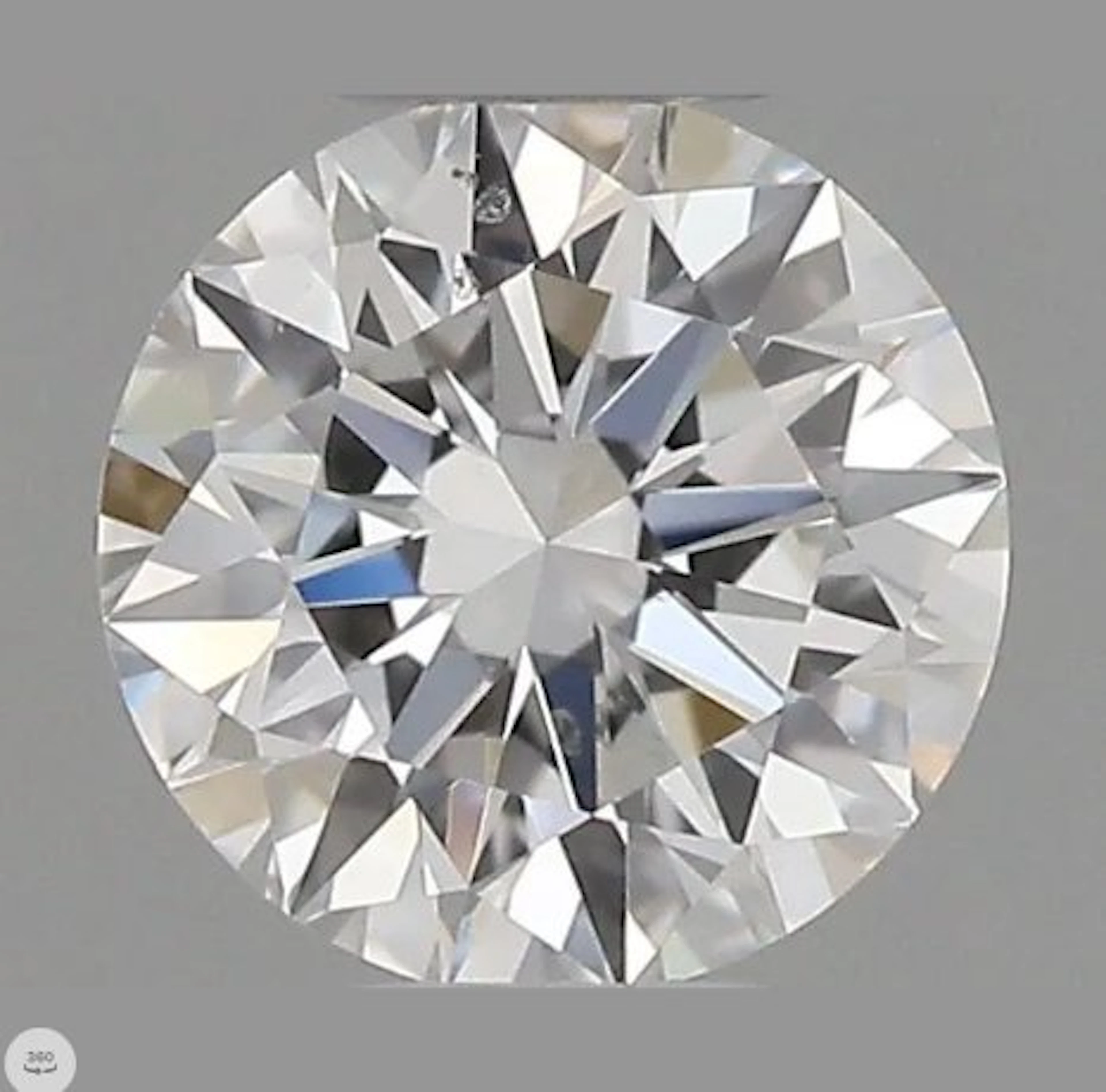 1 pcs Diamond (Natural) - 0.30 ct - Round - D...