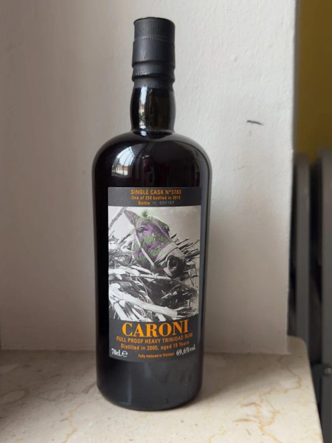 Caroni 2000 Velier - Single Cask 3783 - b. 2015 - 70cl