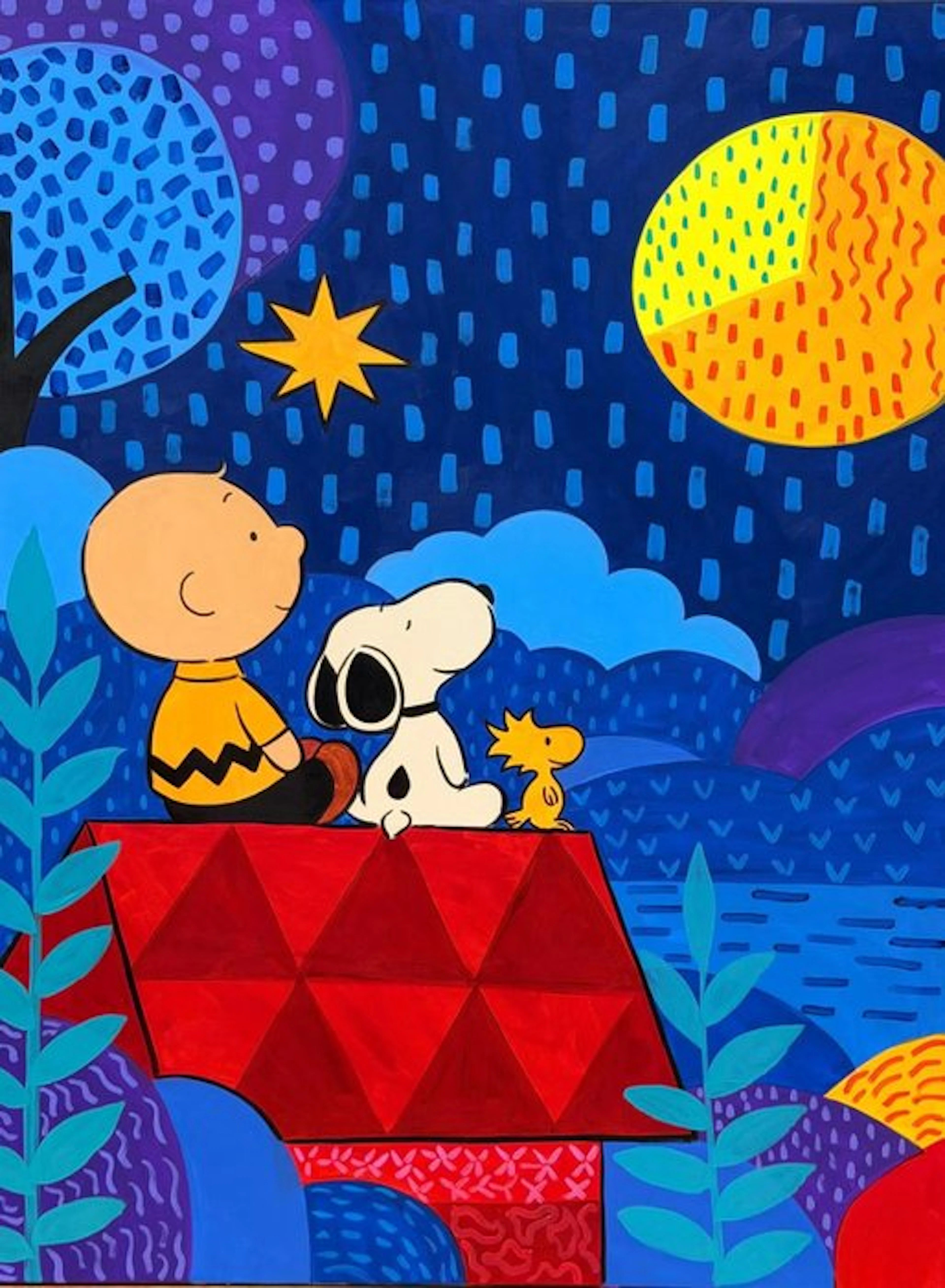 Adri Q - XL - Snoopy y Charlie Brown: Noche Mágica