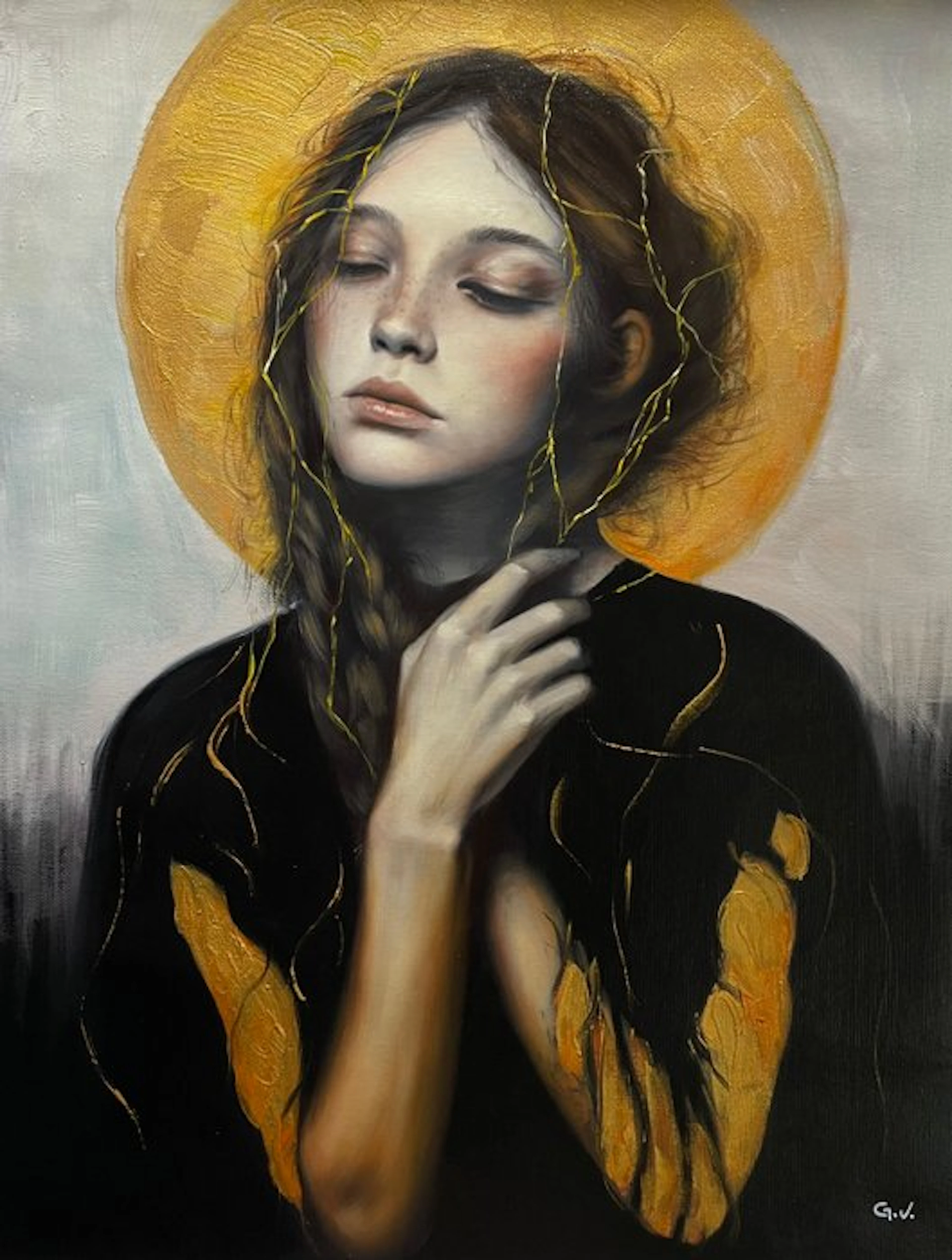 Giulio Valenti (XX-XXI) - Meditazione dorata