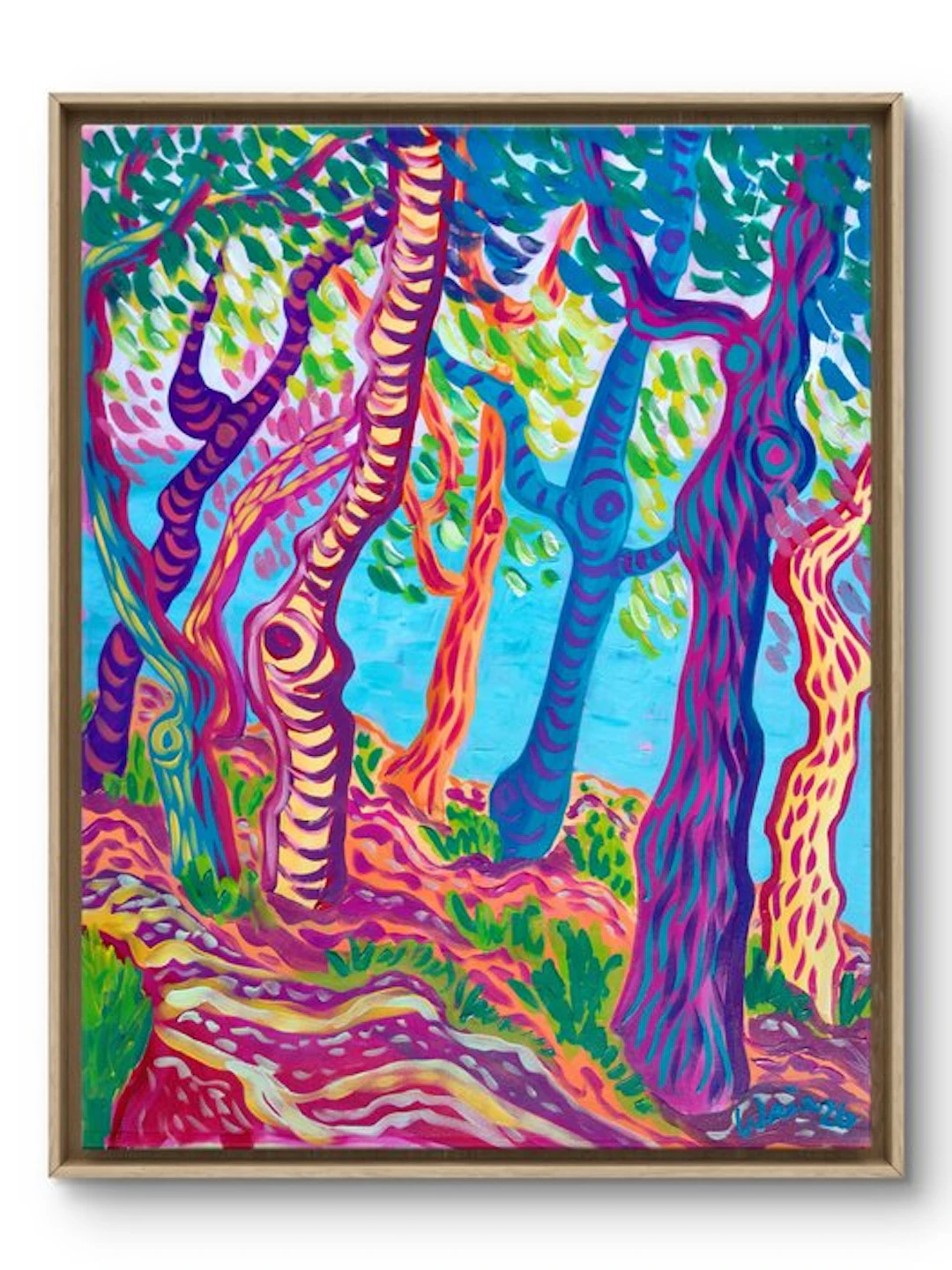Kirsty Wain (XX) - Pines by the Mediterranean, Marina Baixa - No Reserve