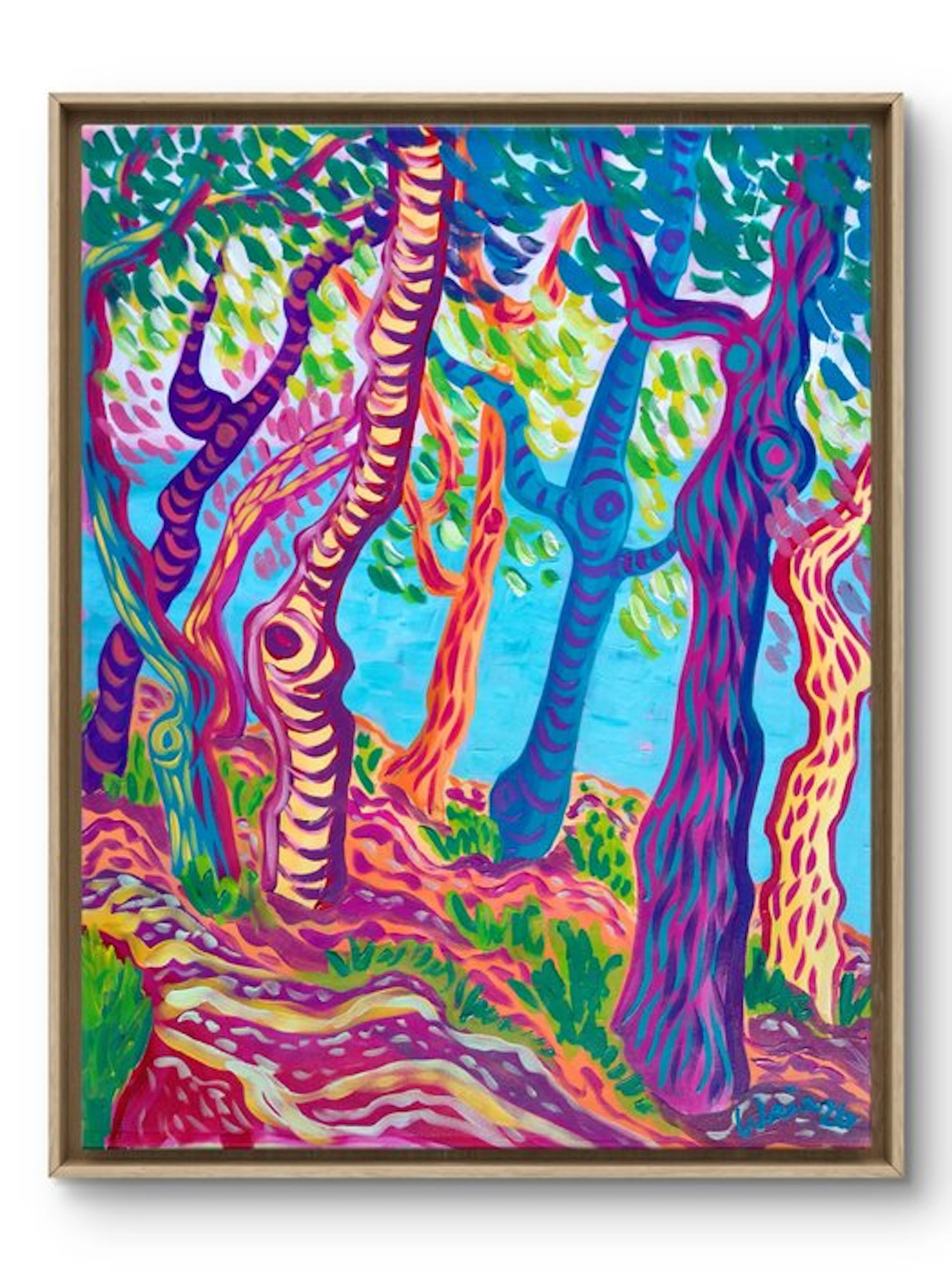 Kirsty Wain (XX) - Pines by the Mediterranean, Marina Baixa - No Reserve