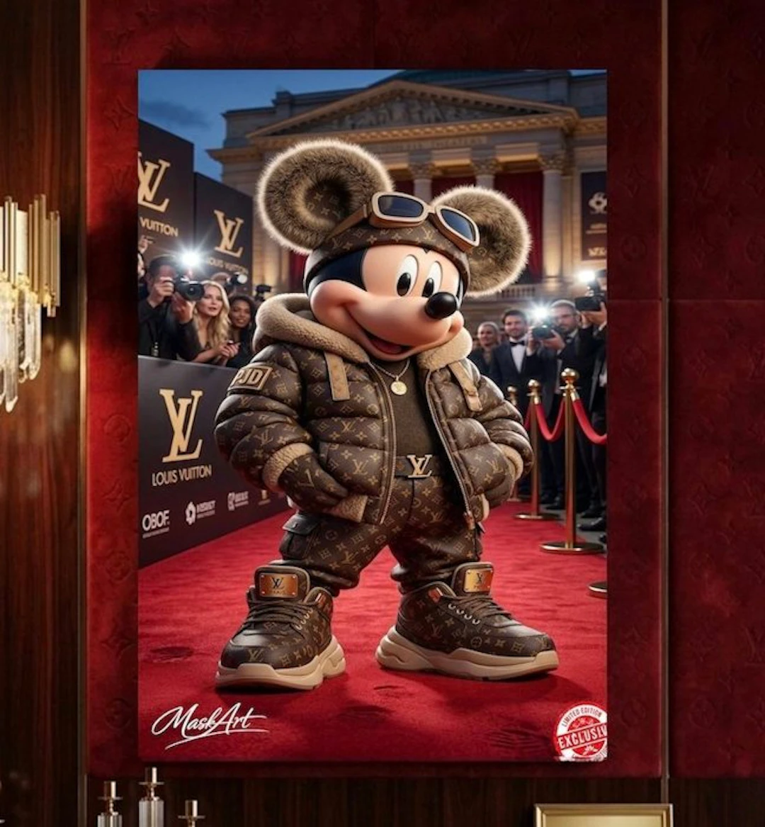 LEGO Merchandise - Art - Stampa su tela XXL "Mickey –...